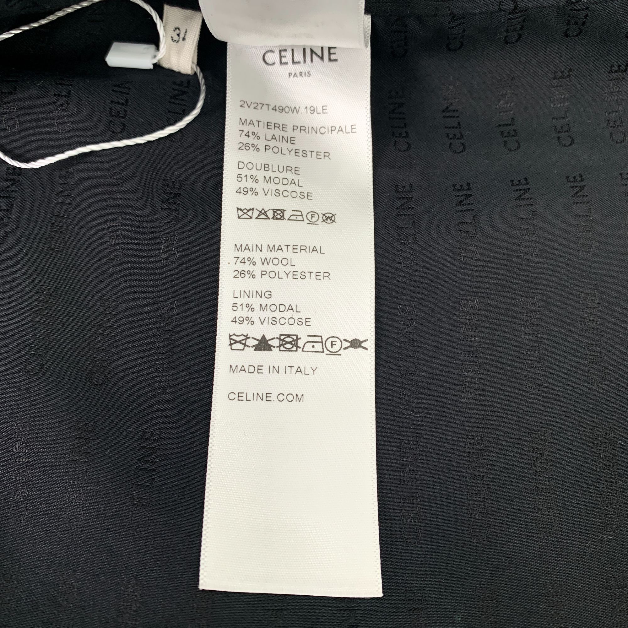 Celine Celine Leopard Print Faux Fur Jacket With Gold Button Closur Size XXS / US 00 / IT 34 - 7 Thumbnail