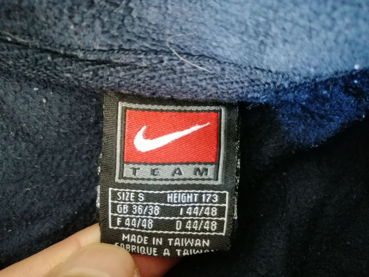 Nike England Rugby Fleece Jacket Nike Vintage Size S Size US S / EU 44-46 / 1 - 4 Thumbnail