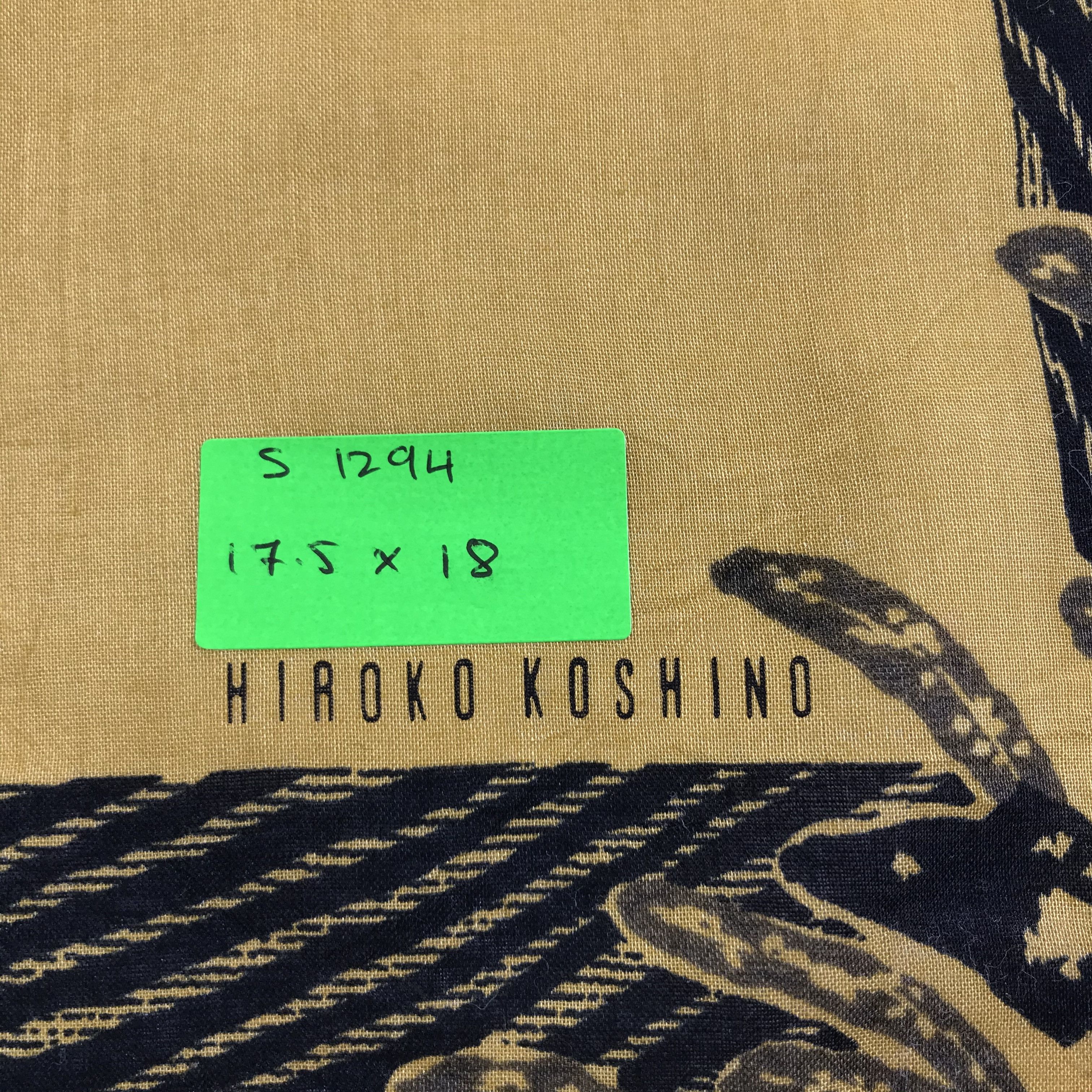 Hiroko Koshino Homme × Vintage Hiroko Koshino Bandana / Handkerchief / Neckerchief - S1294 Size ONE SIZE - 5 Thumbnail