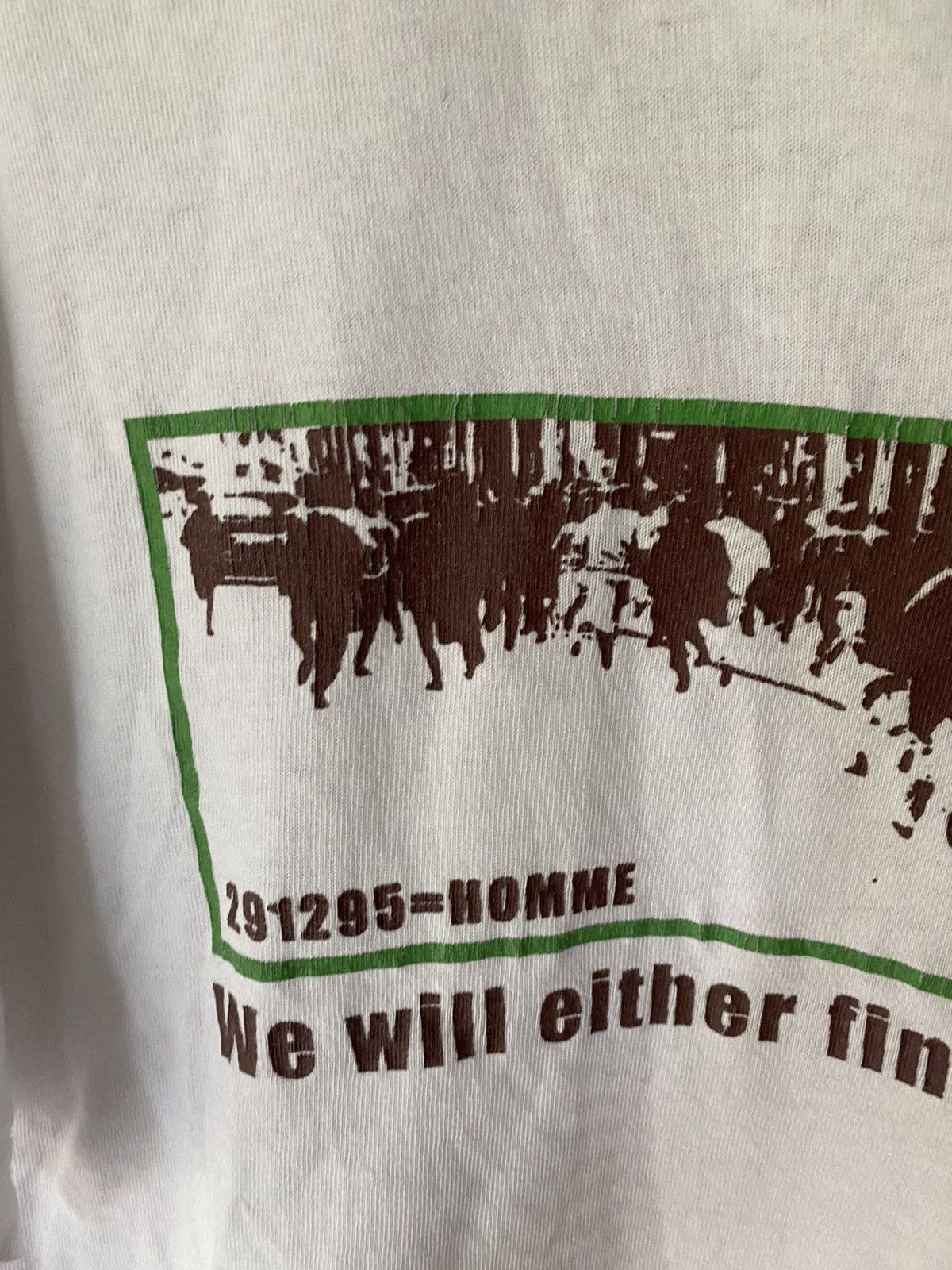 291295=Homme 2000s 291295= homme poem tee Size US M / EU 48-50 / 2 - 5 Thumbnail