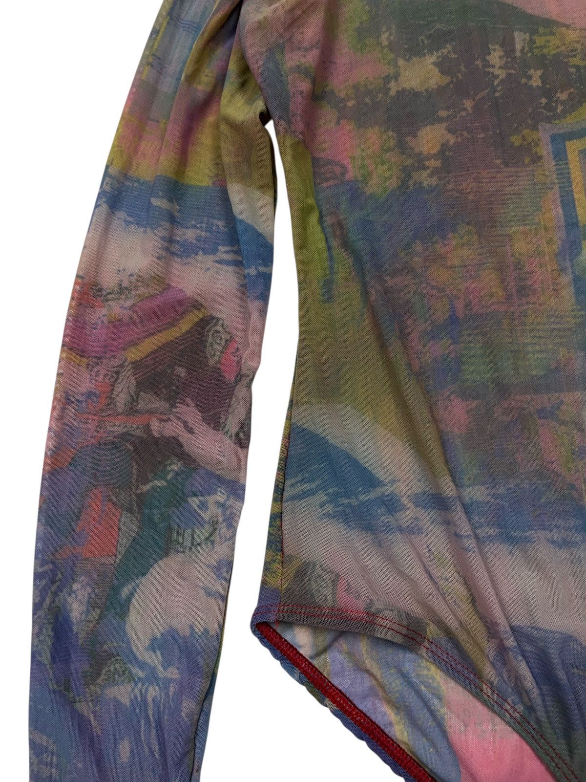 Diesel Diesel Bodysuit Mesh Art Turtle Neck Size S / US 4 / IT 40 - 5 Thumbnail