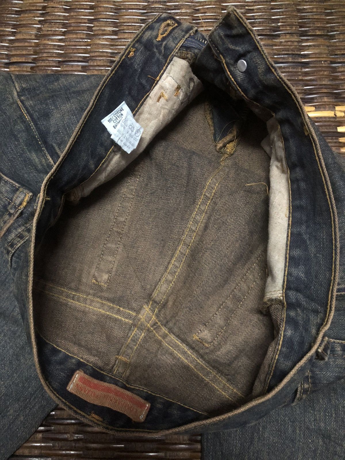 If Six Was Nine × Vintage VINTAGE COMPAGNIA ITALIAN JEANS Size 28" / US 6 / IT 42 - 15 Thumbnail