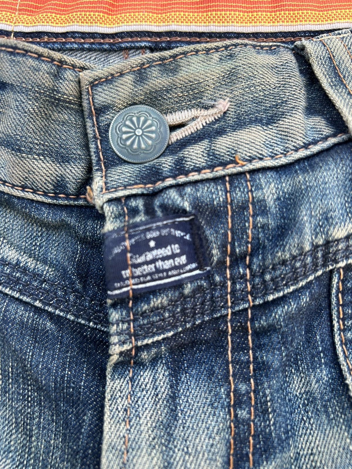 Kapital Thrashed Rusty Vintage Edwin Denim Jeans Size US 29 - 2 Thumbnail