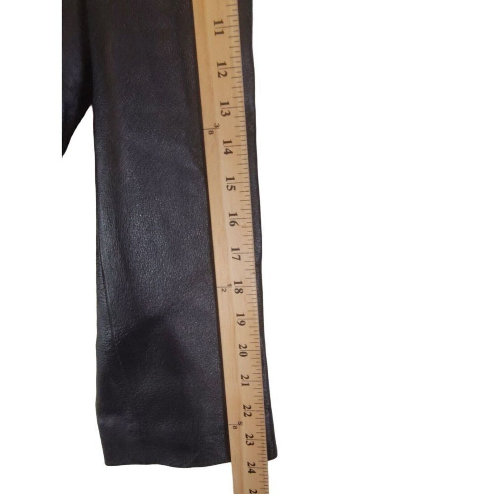 Leather B By BERNARDO Genuine Leather Jacket Womens Sz Large Black Size L / US 10 / IT 46 - 11 Thumbnail
