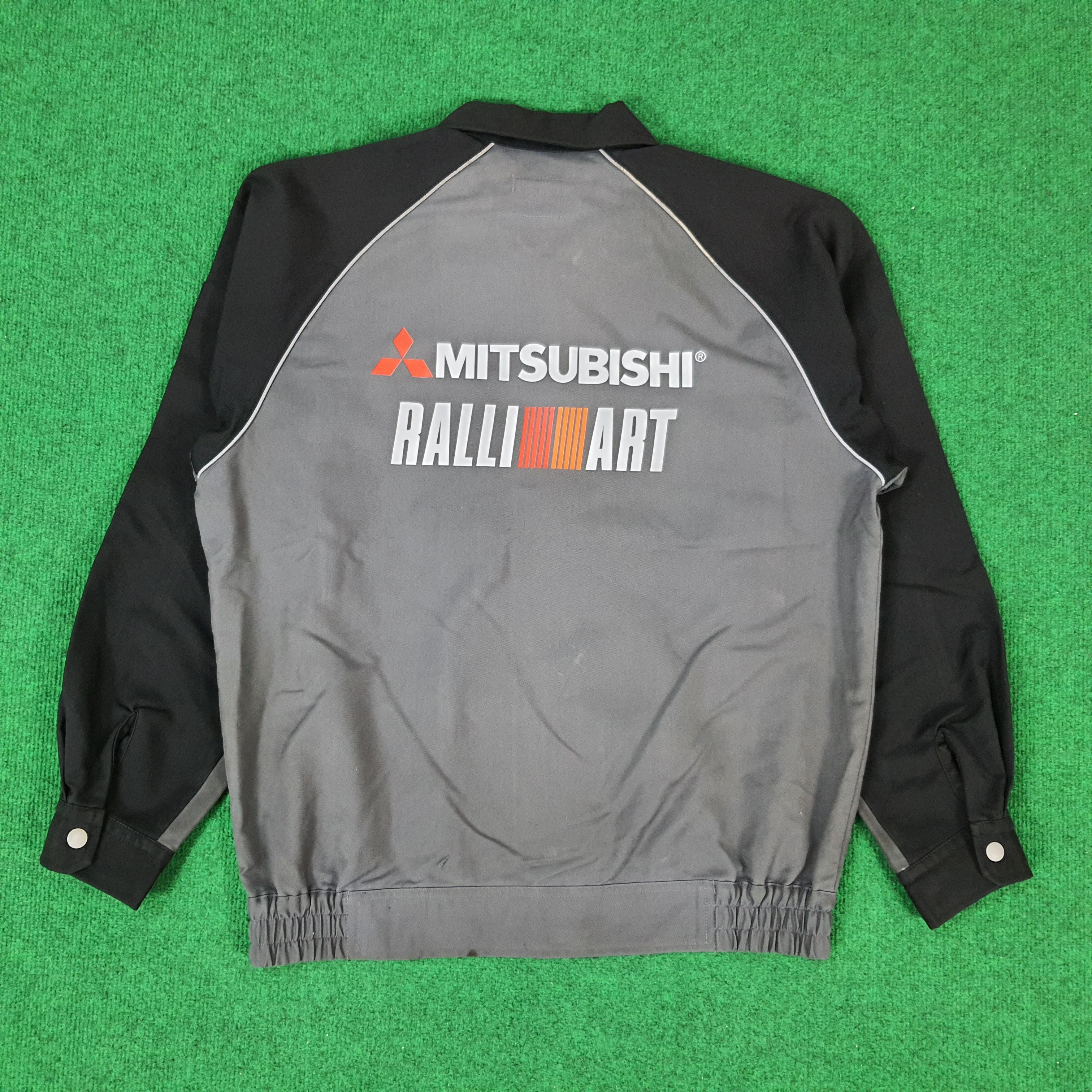 Japanese Brand × Vintage Vintage Mitsubishi RalliArt Japan Motorsports Racing Jacket Size US M / EU 48-50 / 2 - 1 Thumbnail