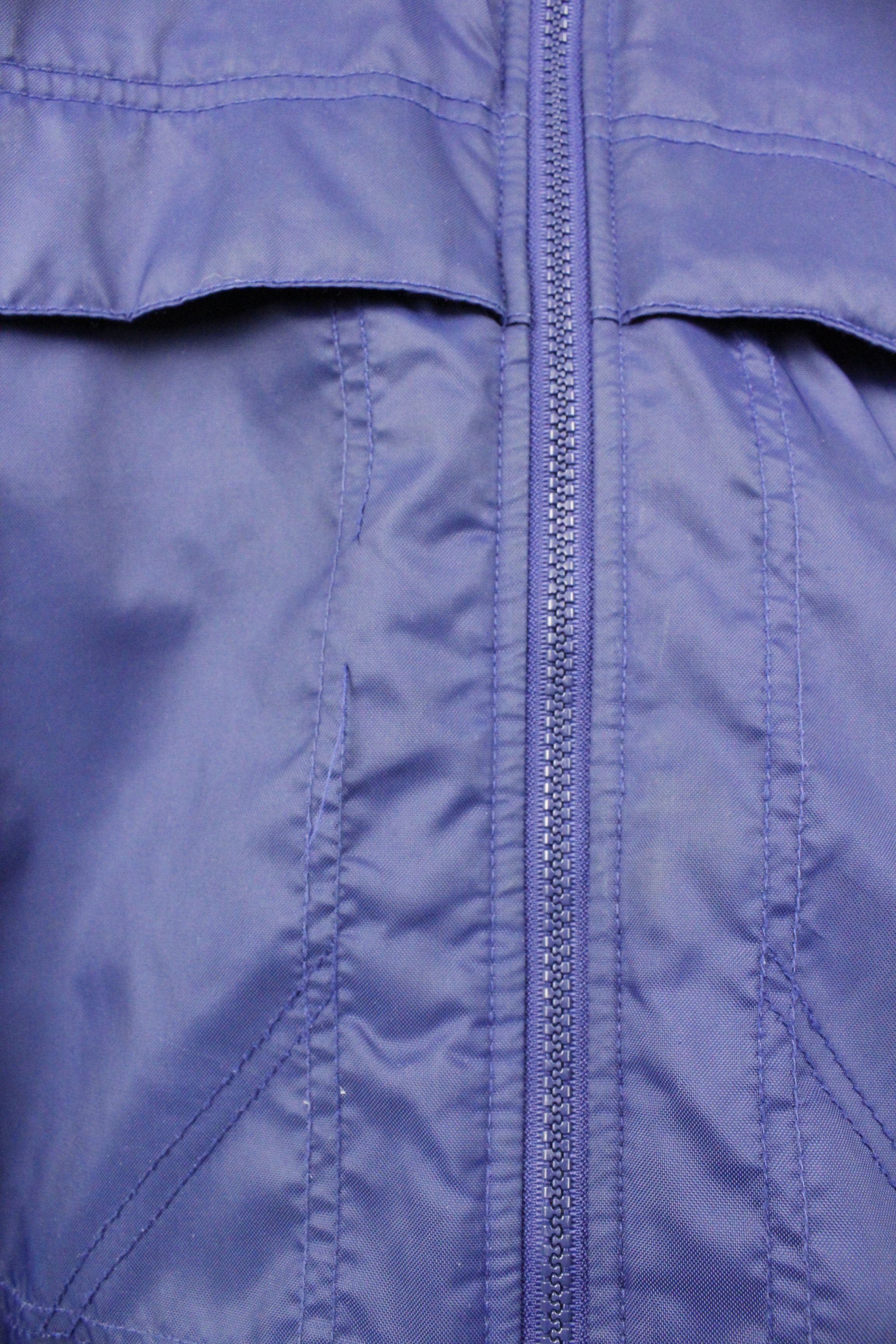 Nike × Vintage Vintage 90's Nike Big Swoosh Logo Nylon Parka Jacket Size US S / EU 44-46 / 1 - 7 Thumbnail