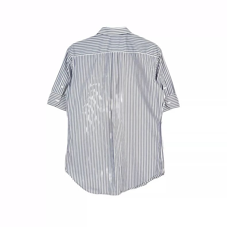 Louis Vuitton Louis Vuitton Blue and white vertical classic logo short sl Size US M / EU 48-50 / 2 - 2 Thumbnail