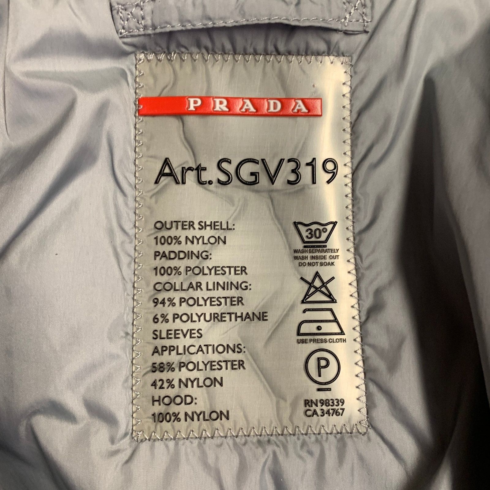 Prada PRADA SPORT Red Forest Green Nylon Ski Snow Set Size 40 Size XL / US 12-14 / IT 48-50 - 10 Thumbnail