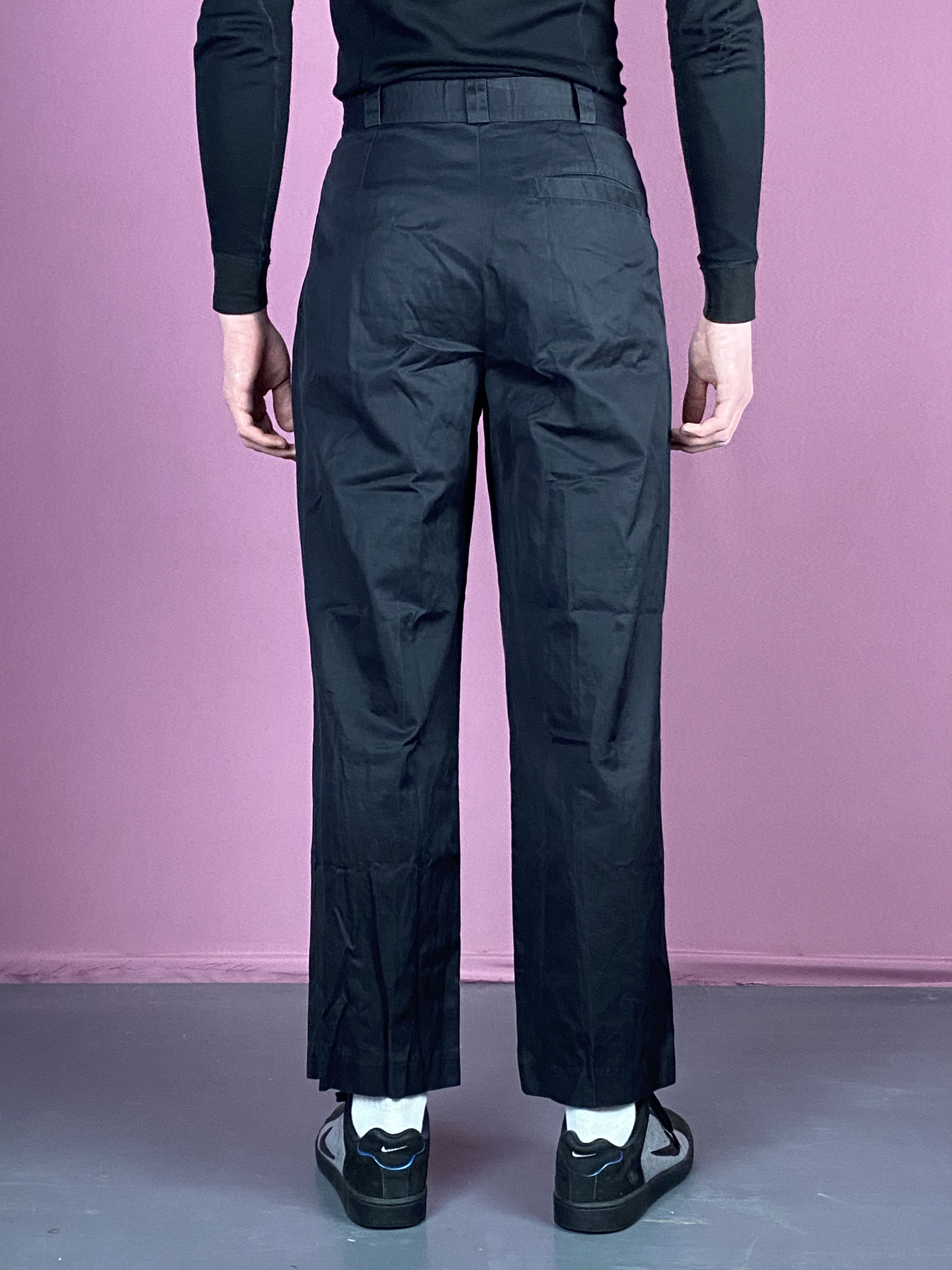 Versace × Vintage 80s Gianni Versace Vintage Men's Pleated Pants - 46 Size US 30 / EU 46 - 3 Thumbnail