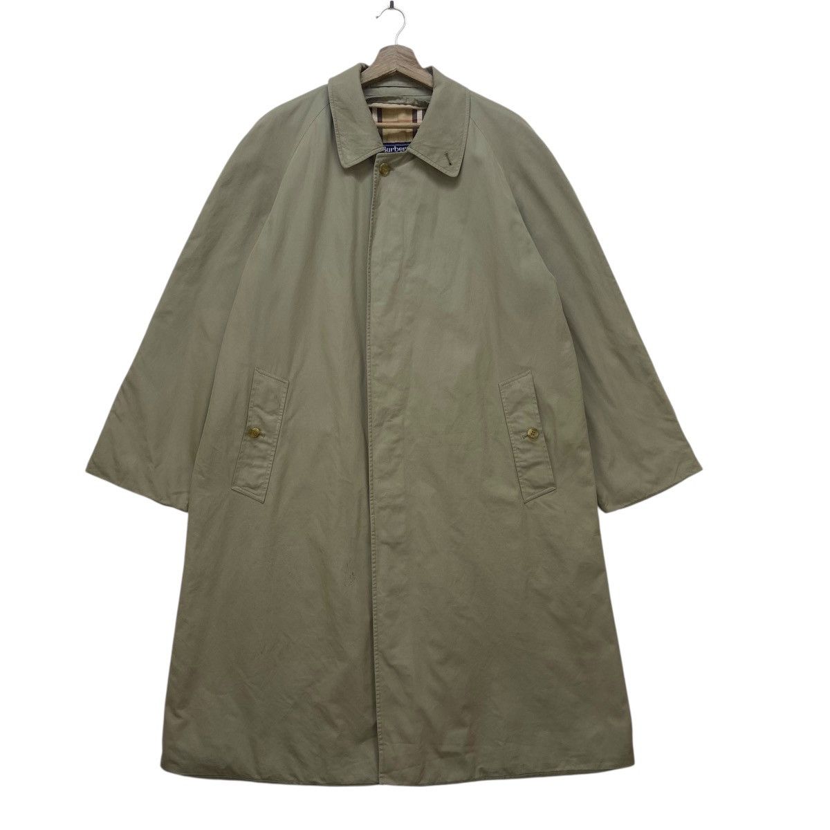 Burberry Prorsum Burberry’s Prorsum Made in England Nova Check Trench Coat Size US M / EU 48-50 / 2 - 3 Thumbnail