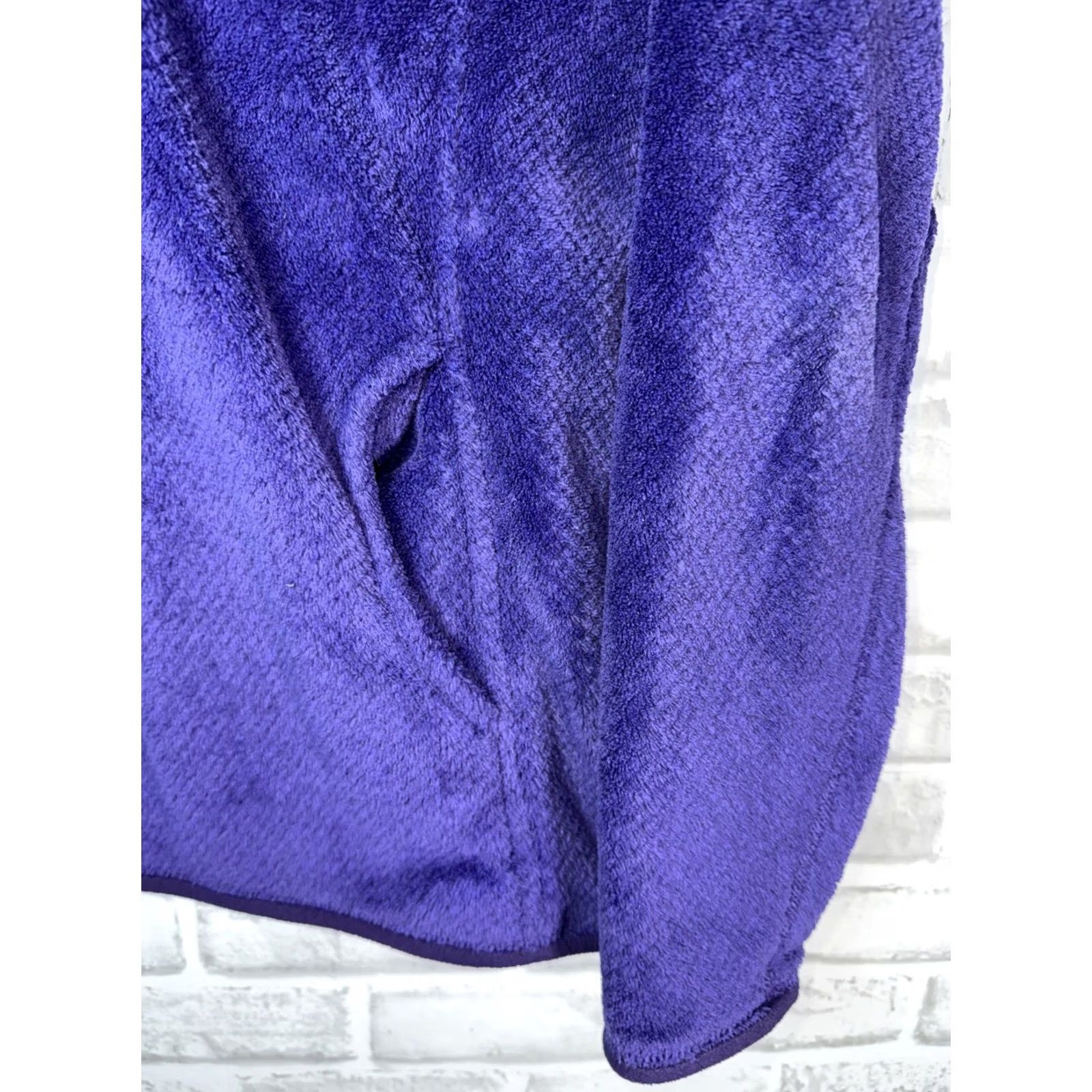 Patagonia VTG Patagonia Fleece Pullover Sweatshirt Sweater Purple XS Women’s T-Snap Size XS / US 0-2 / IT 36-38 - 4 Thumbnail
