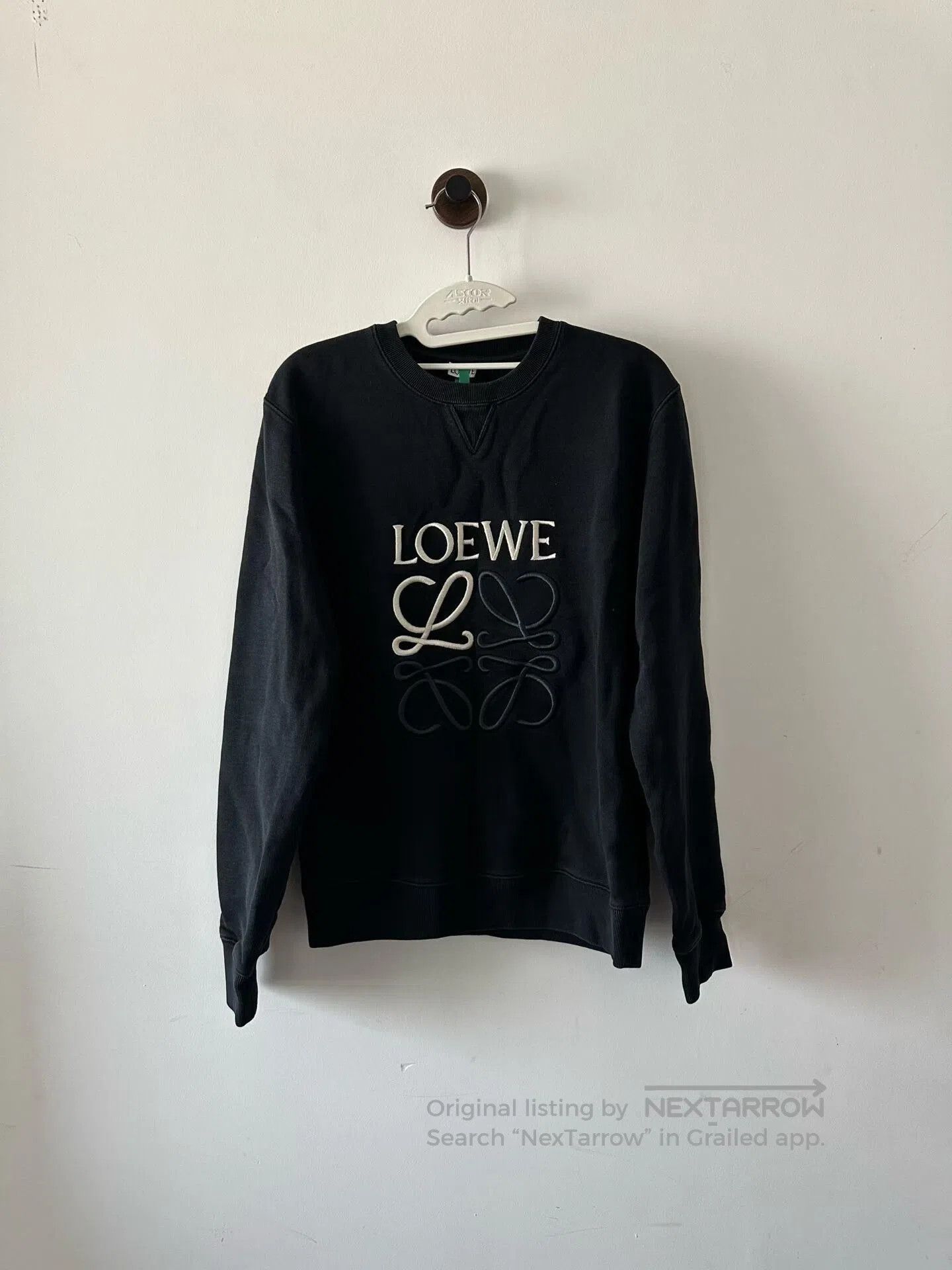 Loewe Loewe Black Silver Sweatshirt. Size US S / EU 44-46 / 1 - 1 Thumbnail