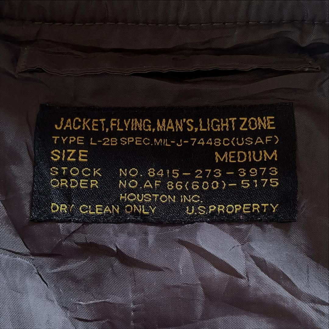 Japanese Brand HOUSTON Thunderbirds L-2B Flight Jacket 45th Anniversary Size US M / EU 48-50 / 2 - 9 Thumbnail
