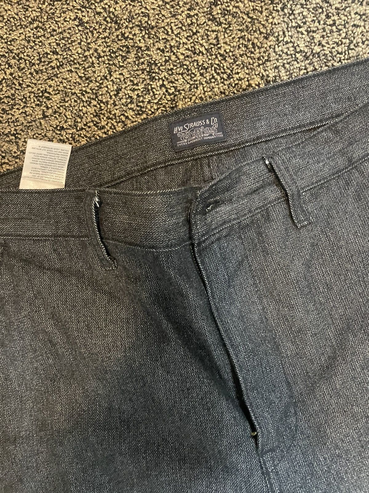 Levi's × Levi's Vintage Clothing × Vintage Black Levi Men Jeans Size US 34 / EU 50 - 3 Thumbnail