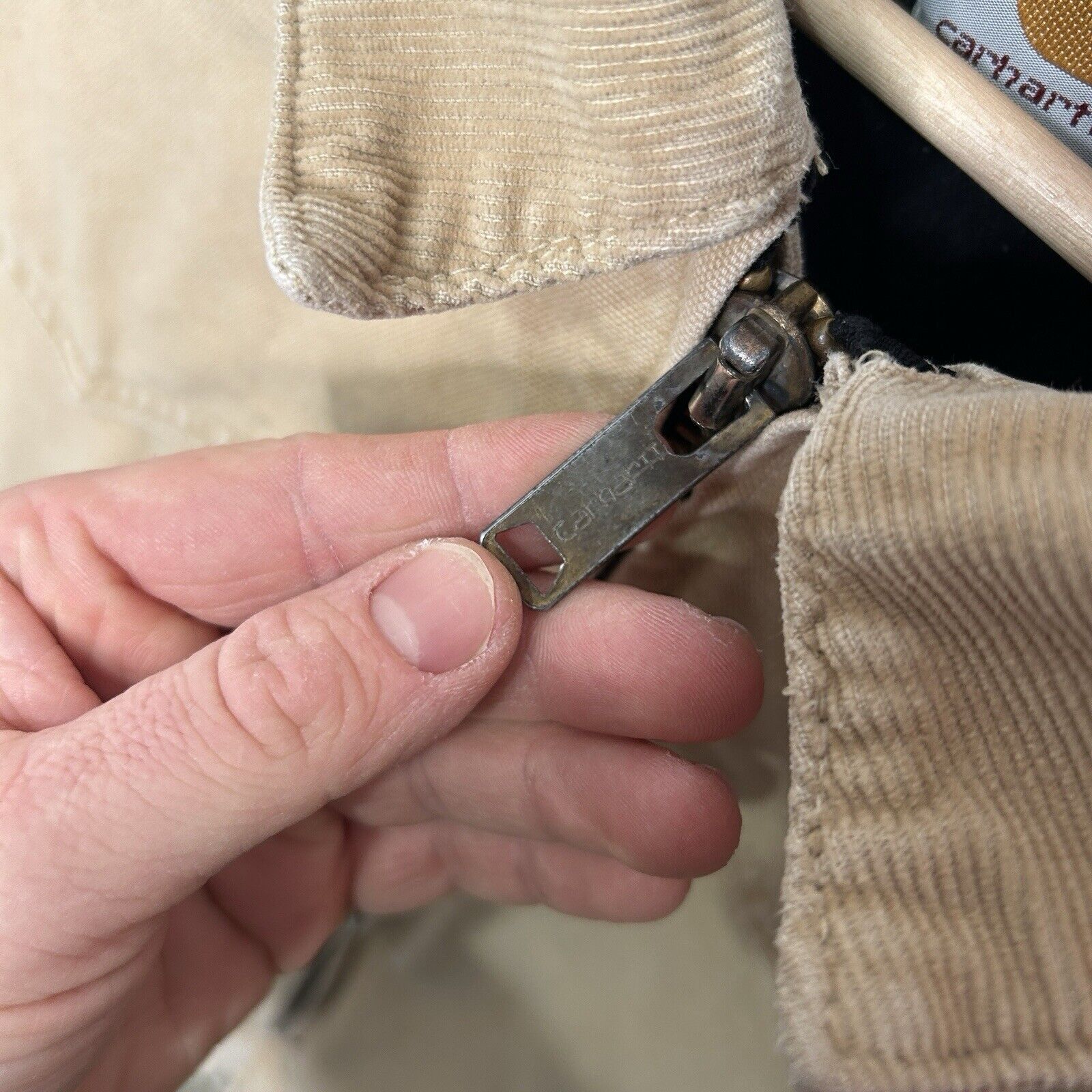 Carhartt Vintage Carhartt Quilt-Lined Santa Fe Jacket “Wheat” J14 WET Size US L / EU 52-54 / 3 - 13 Thumbnail