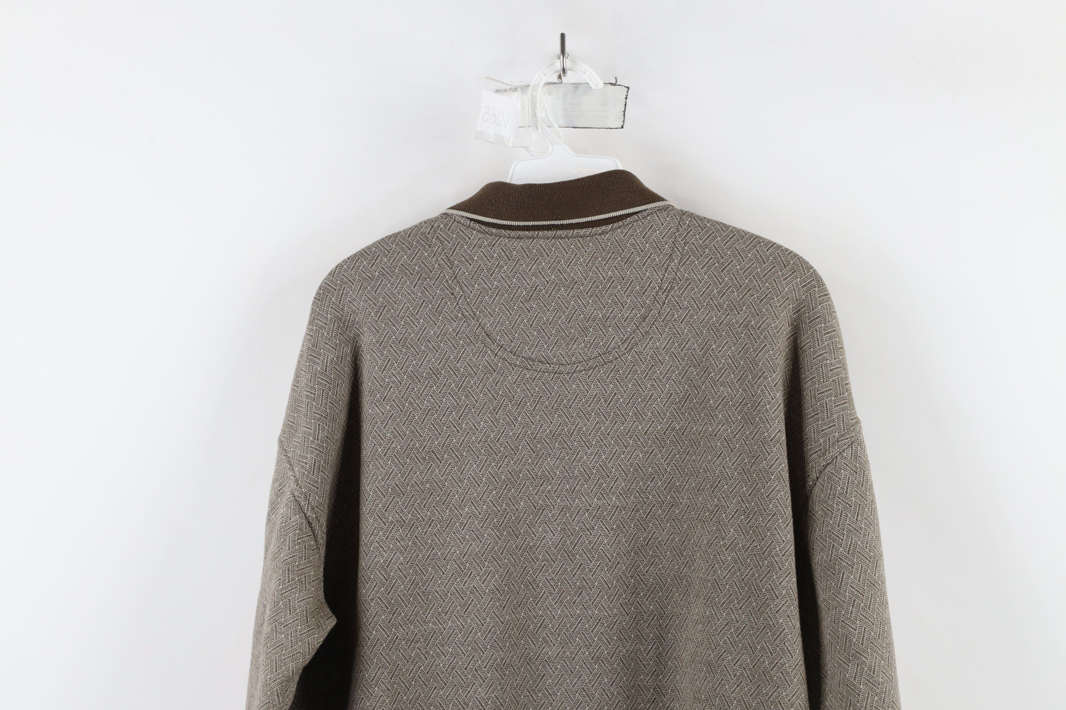 Vintage Vintage 90s Streetwear Geometric Pullover Sweatshirt Size US M / EU 48-50 / 2 - 9 Thumbnail