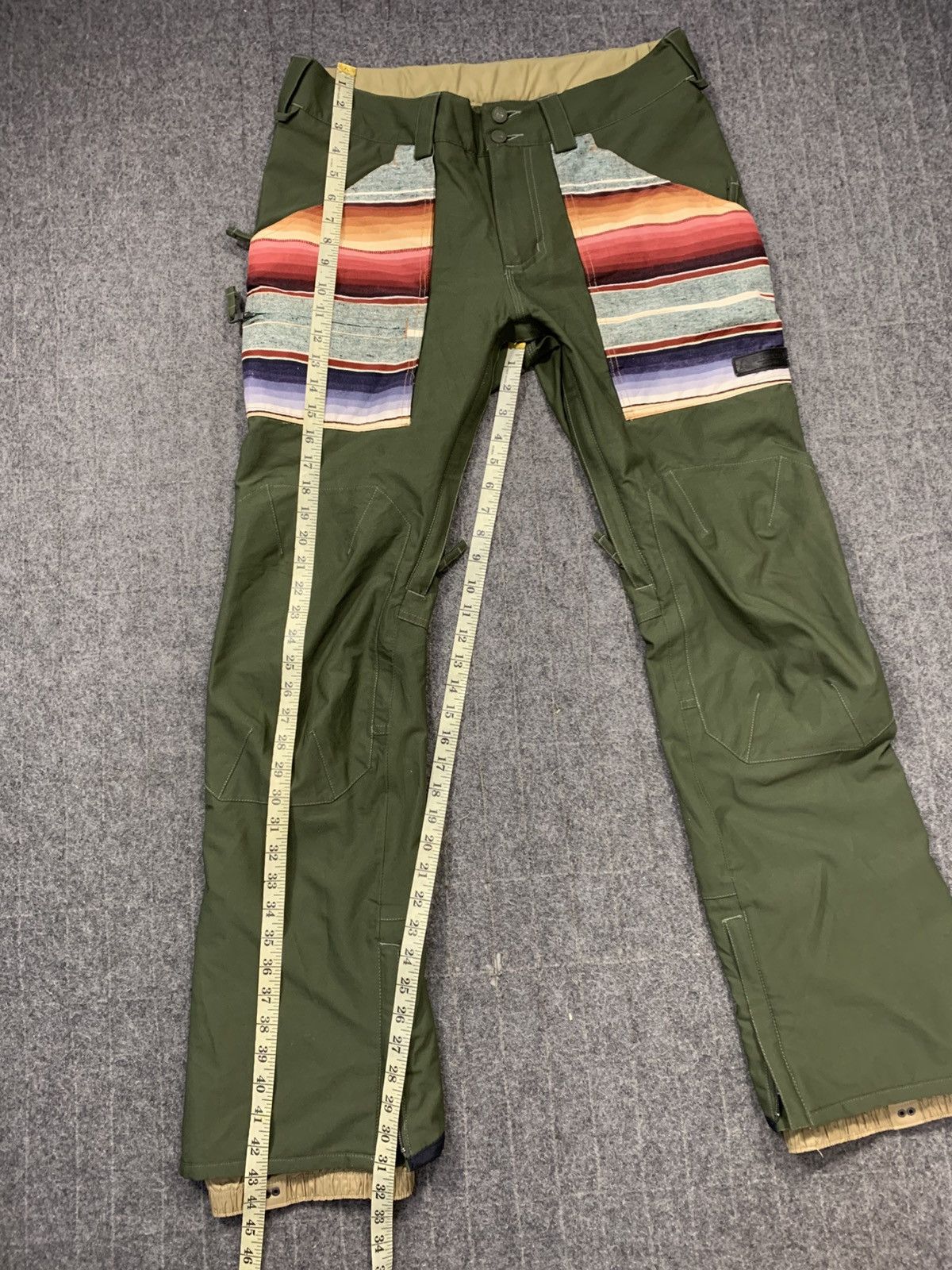 Vintage Burton Snowboard OG Tactical Pant Snow Multicolour Pocket Size US 34 / EU 50 - 13 Thumbnail
