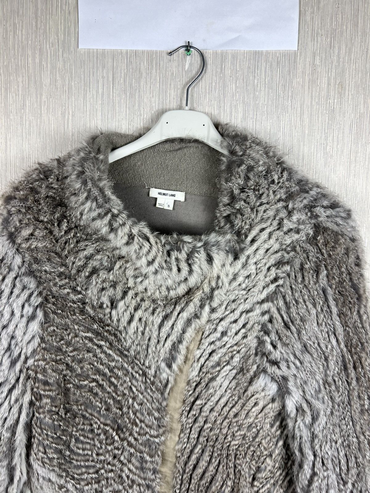 Helmut Lang Archive Helmut Lang vintage real rabbit fur cardigan jacket Size S / US 4 / IT 40 - 5 Thumbnail