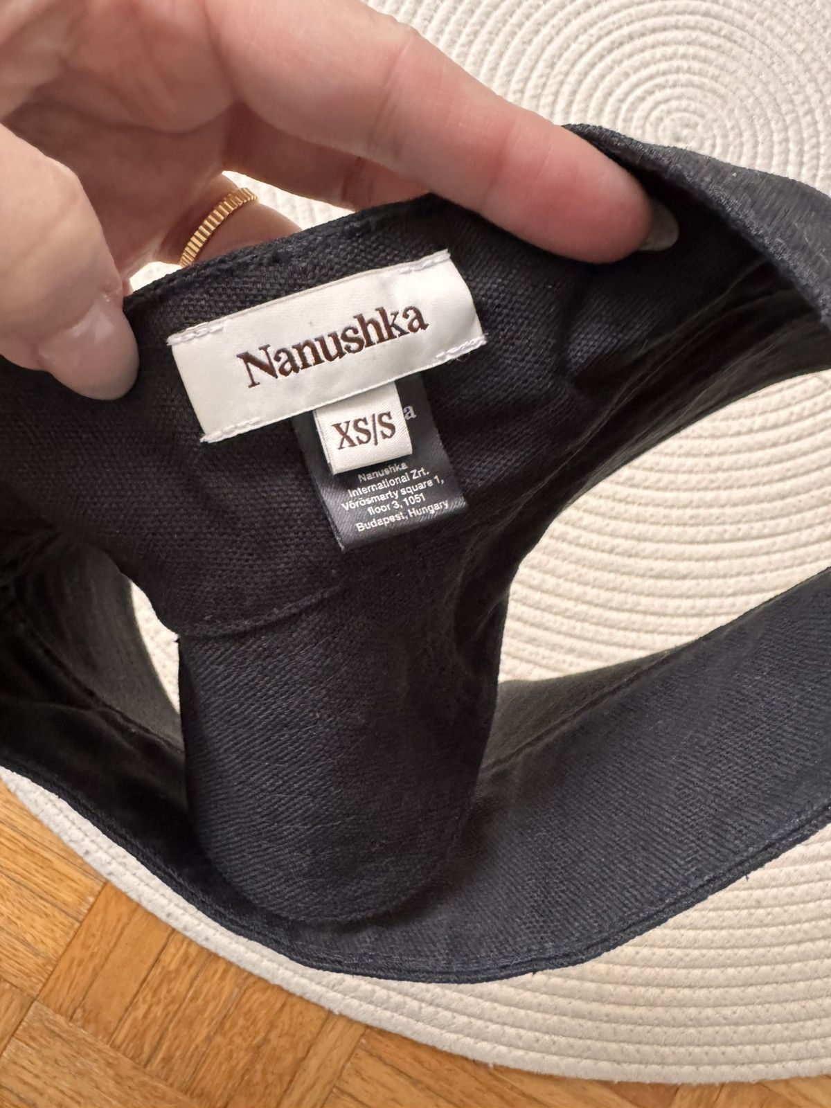 Nanushka Nanushka navy visor bucket hat size XS/S Size ONE SIZE - 2 Thumbnail