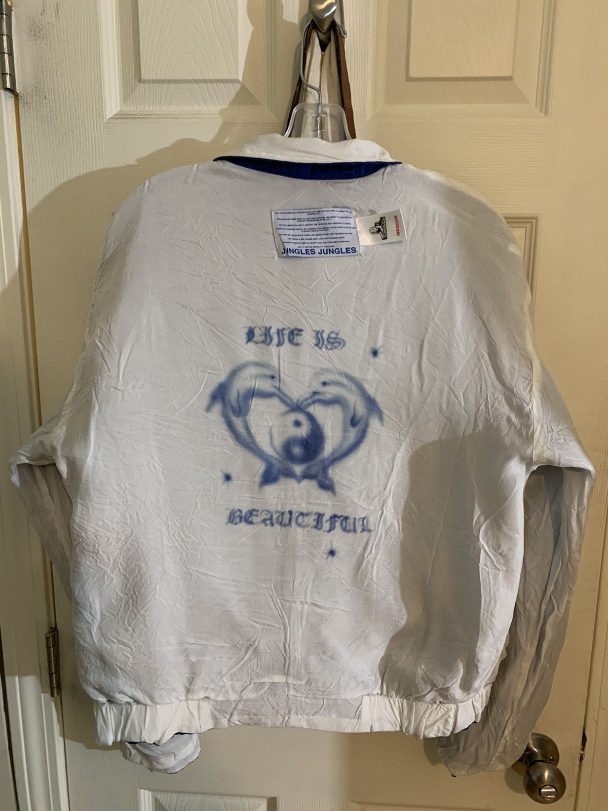 Jungles Jungles Jungles Blue and White Jacket Size US M / EU 48-50 / 2 - 4 Thumbnail