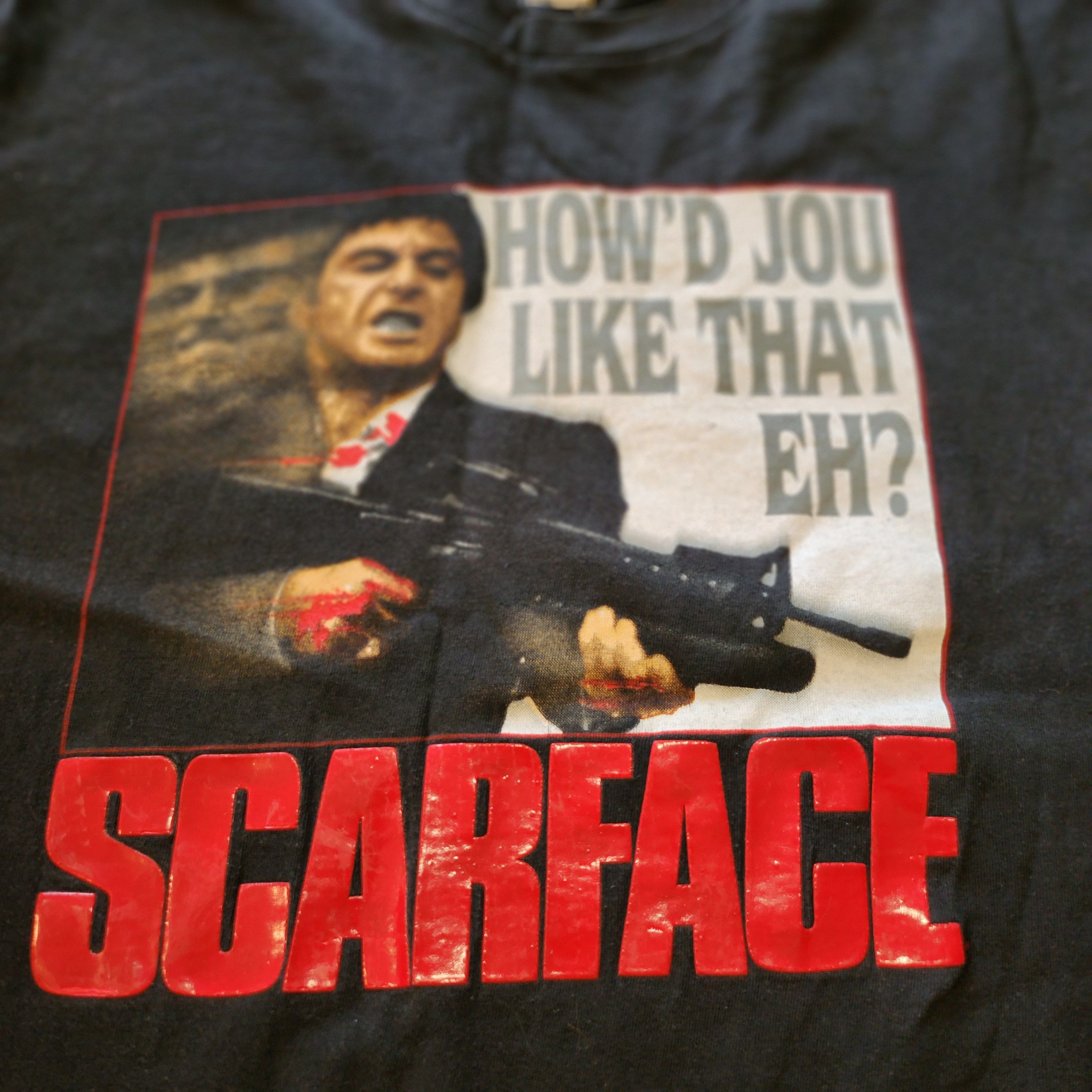 Delta × Vintage Scarface vintage tshirt Size US M / EU 48-50 / 2 - 2 Thumbnail