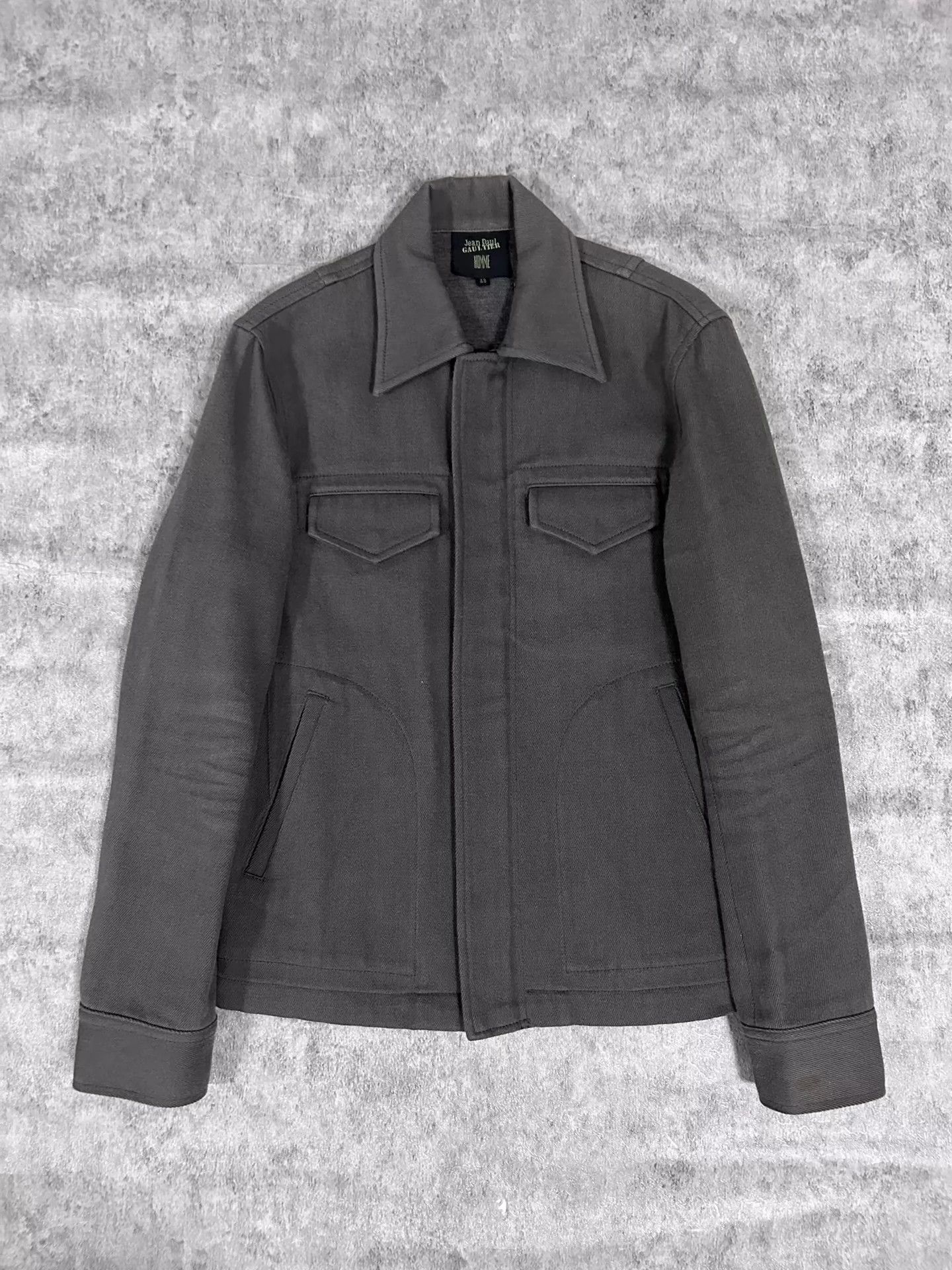 Jean Paul Gaultier Jean Paul Gaultier Zipper wool blended jacket Size US M / EU 48-50 / 2 - 1 Thumbnail