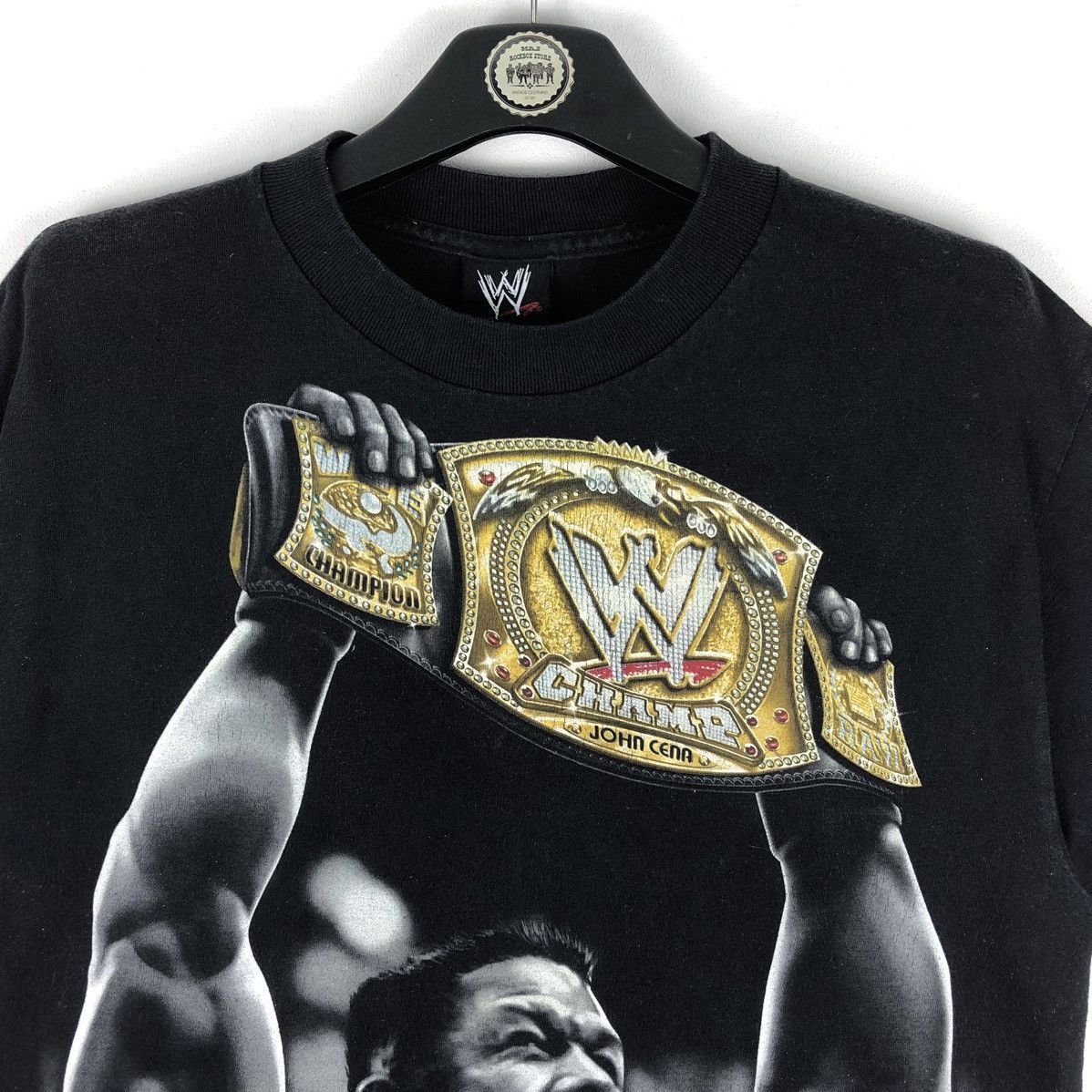 WWE Vintage Y2K Tshirt 2007 WWE John Cena Champion Tee Size US M / EU 48-50 / 2 - 7 Thumbnail