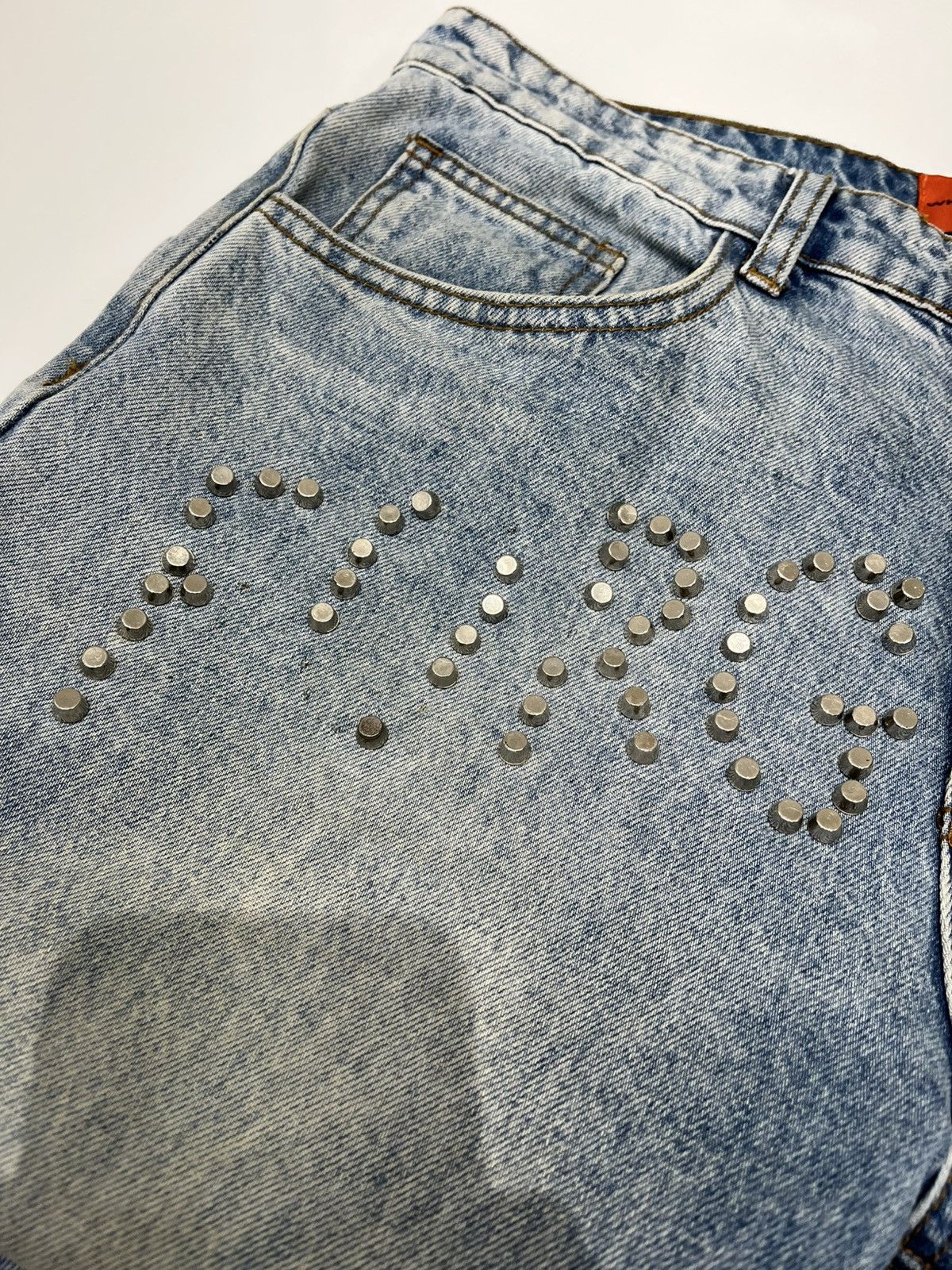 Who Decides War Who Decides War Denim Jeans Blue Size US 32 / EU 48 - 3 Thumbnail