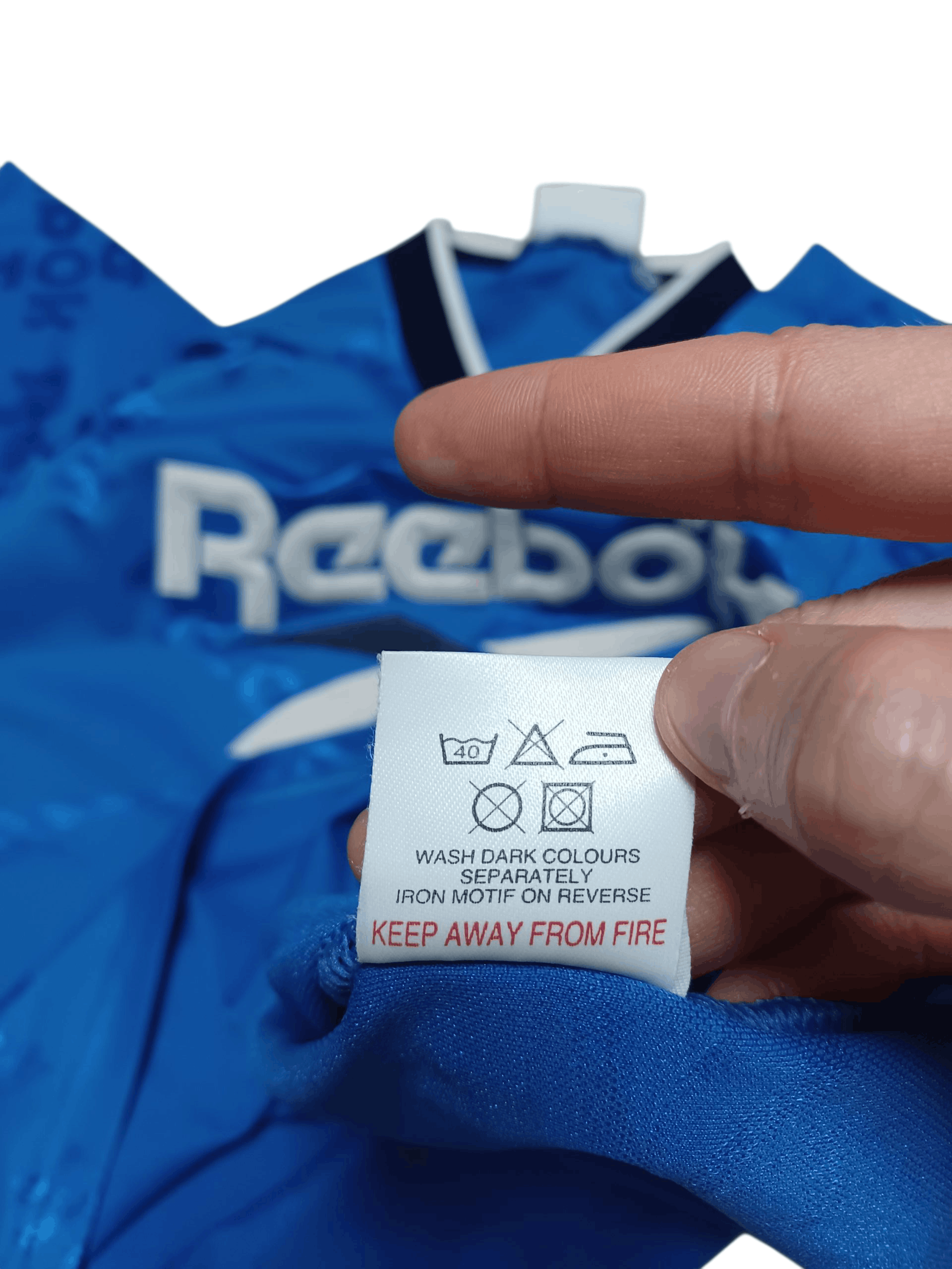 Reebok REEBOK VINTAGE 90S BIGLOGO MONOGRAM TEE SOCCER JERSEY Size US XL / EU 56 / 4 - 6 Thumbnail