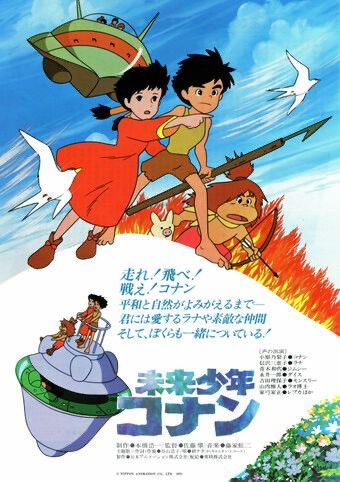 Anime Vintage "Future Conan Boy" Handkerchief Size ONE SIZE - 9 Thumbnail