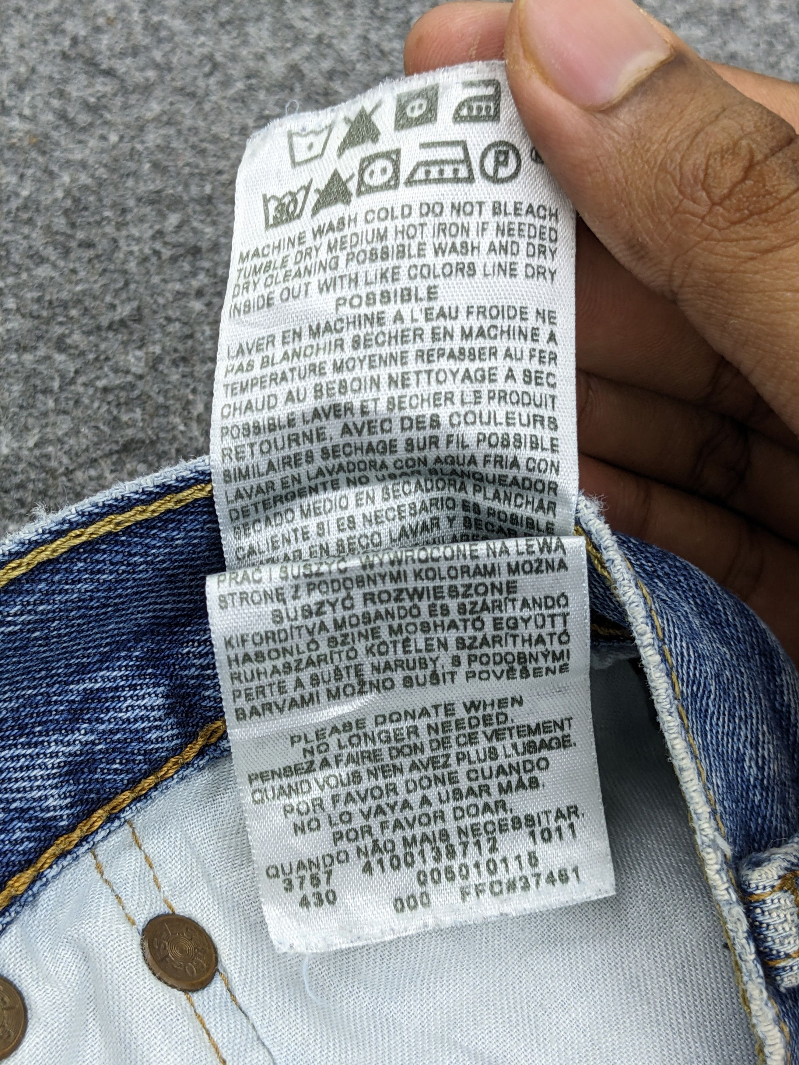 Levi's Vintage Levis 501 Faded Blue Jeans DJ0027Z Size US 34 / EU 50 - 8 Thumbnail