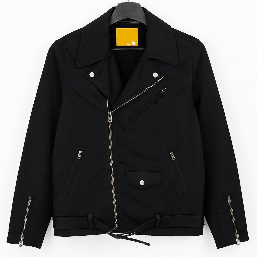 Japanese Brand TTU Black Riders Jacket – Japanese Sherpa-Lined Moto Coat Size US S / EU 44-46 / 1 - 1 Thumbnail