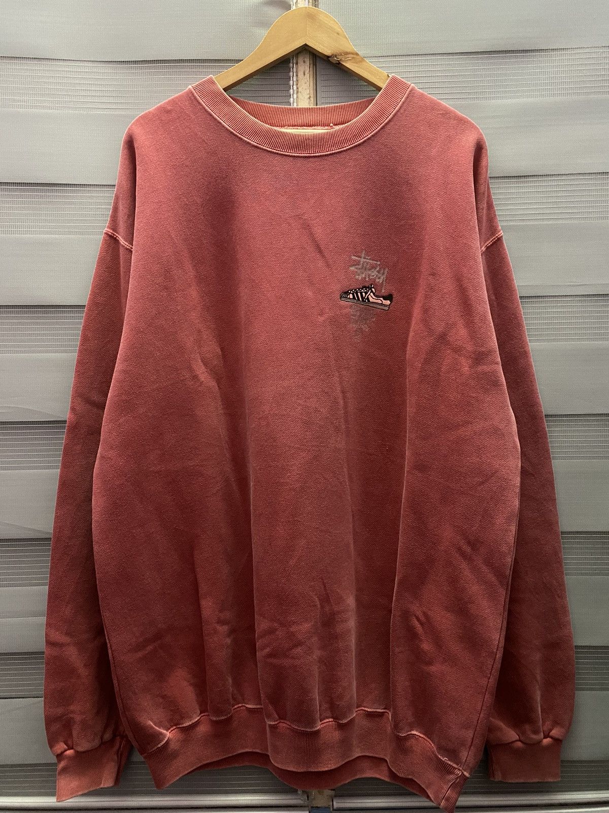 Stussy × Vintage Vintage 90s Stussy Ripoff Adidas Hoodie Size US L / EU 52-54 / 3 - 5 Thumbnail