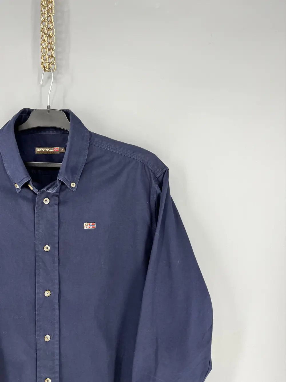 Napapijri Vintage Y2K Napapijri Shirt Button Up Size US L / EU 52-54 / 3 - 5 Thumbnail