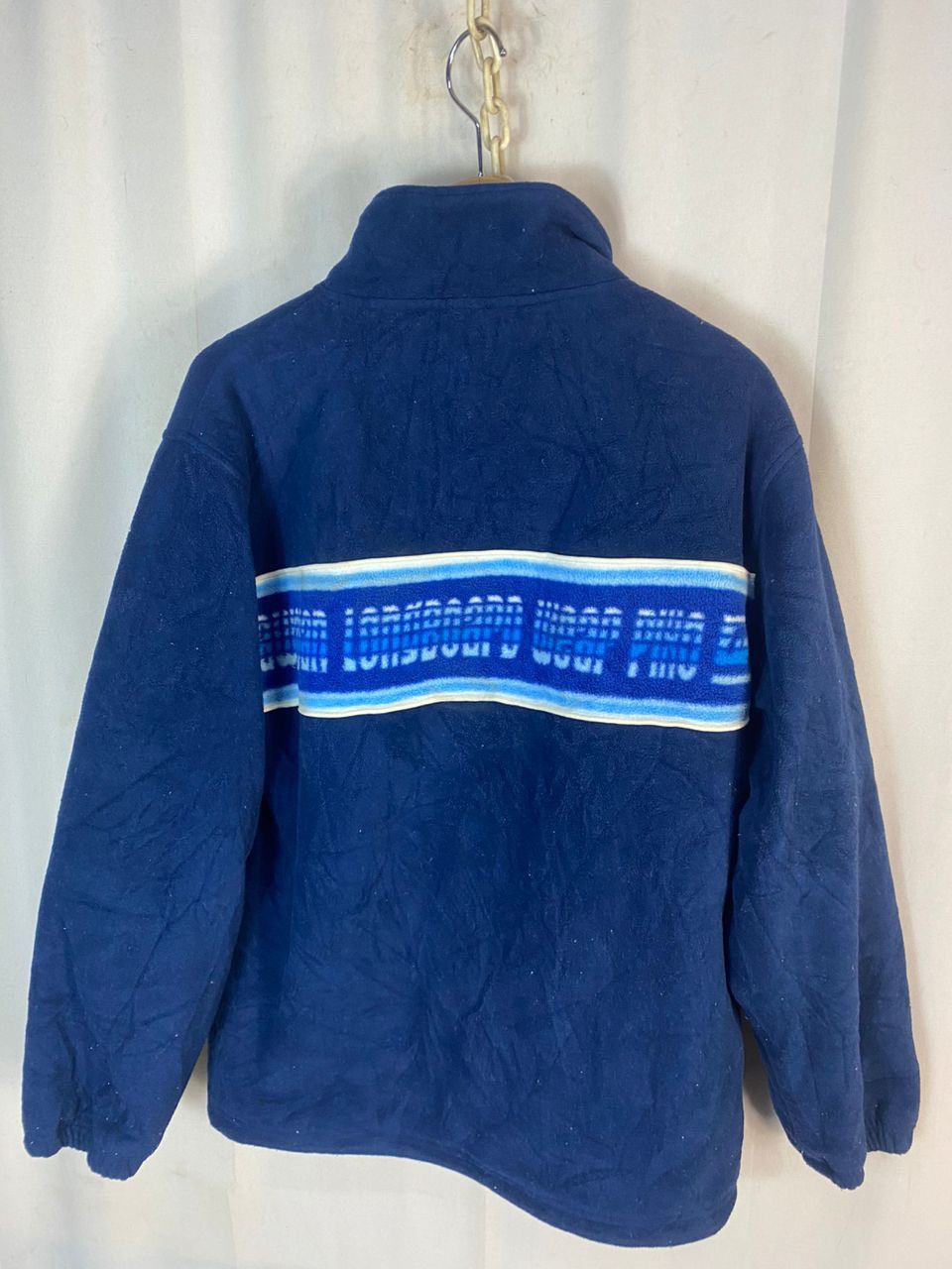 Japanese Brand Vintage piko fleece zipper jacket Size US M / EU 48-50 / 2 - 11 Thumbnail
