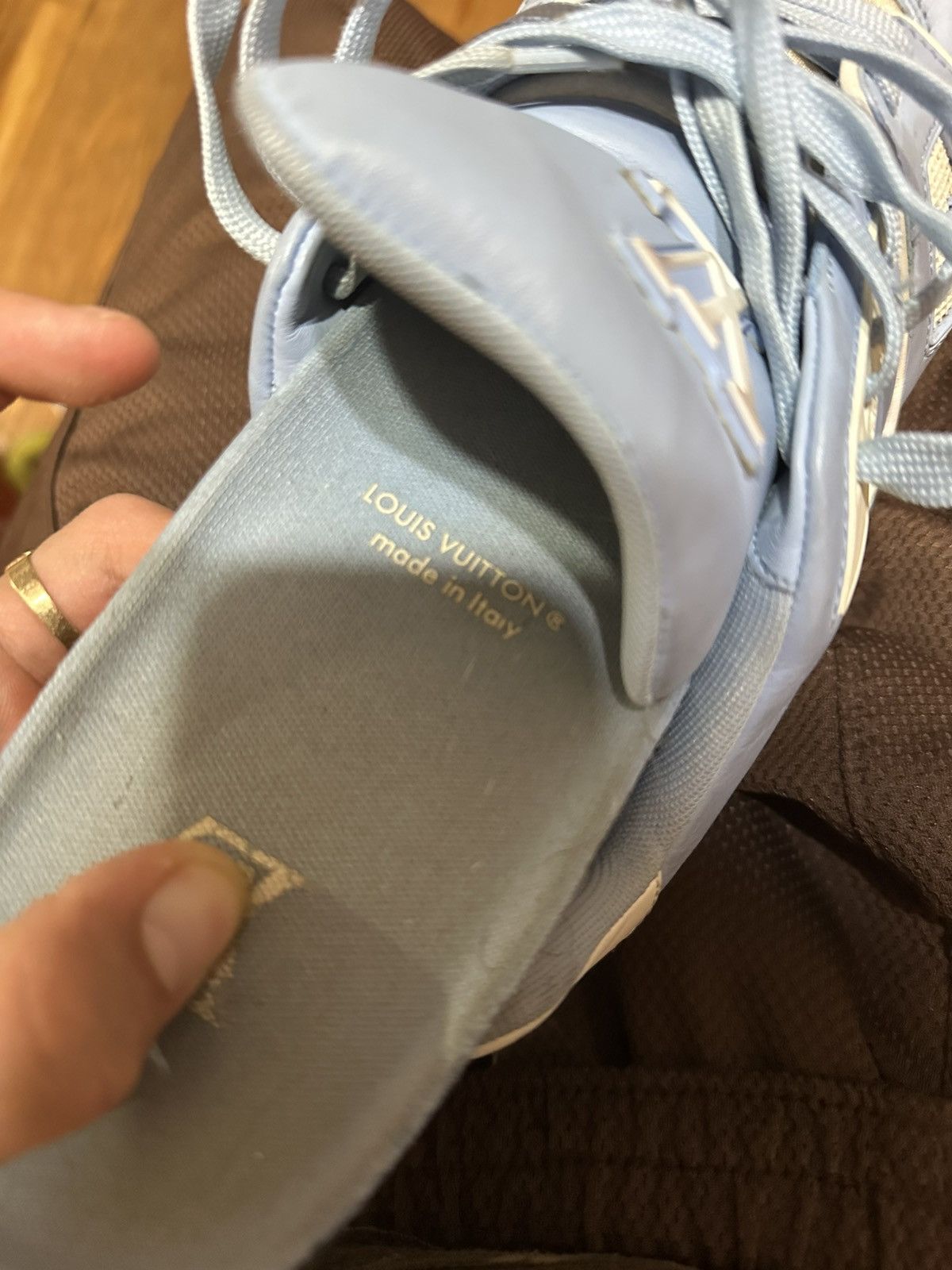 Louis Vuitton Louis Vuitton Trainer #54 blue Size US 7.5 / EU 40-41 - 7 Thumbnail