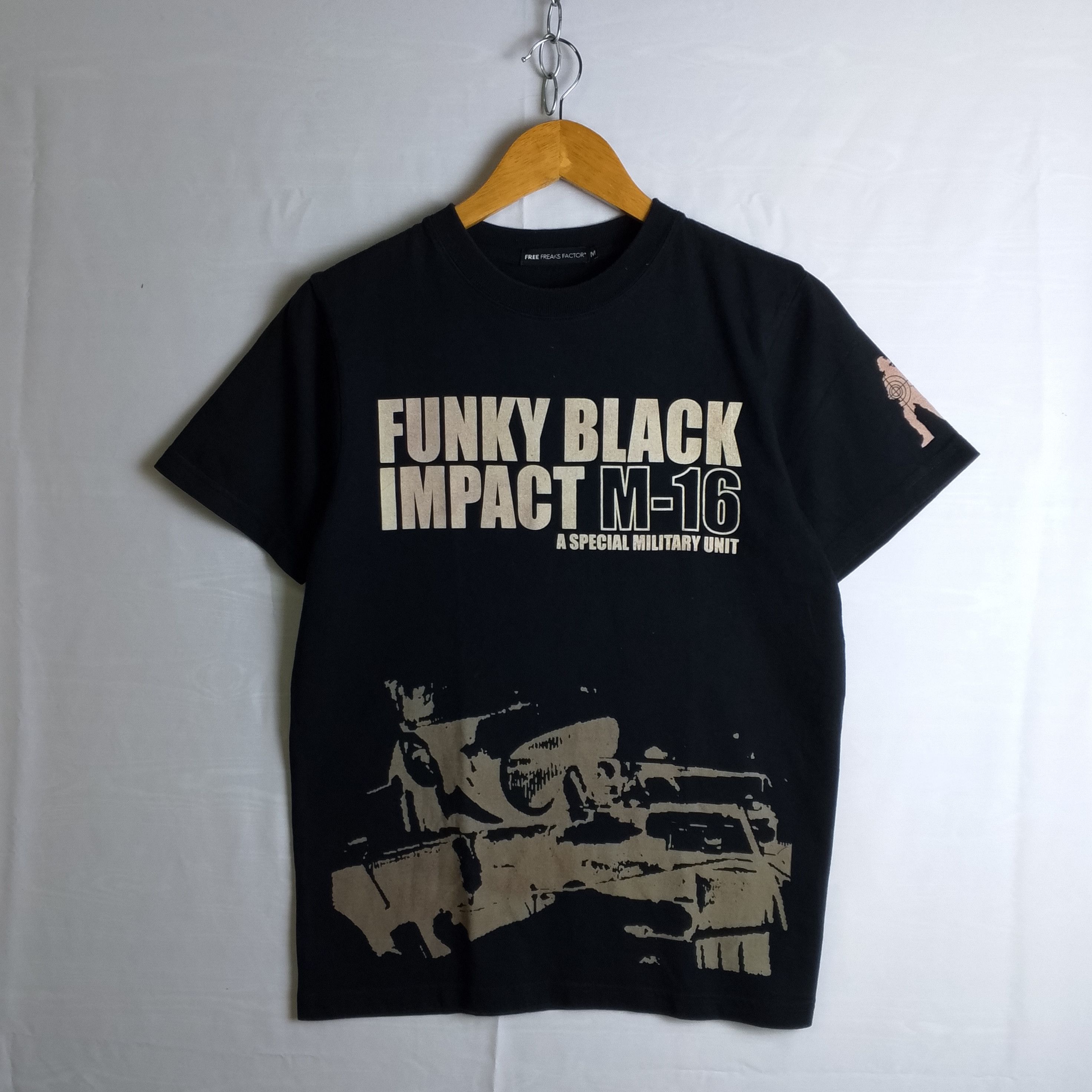 20471120 Free Freaks Factor FBI M-16 A Special Military Unit Tee Size US M / EU 48-50 / 2 - 1 Thumbnail