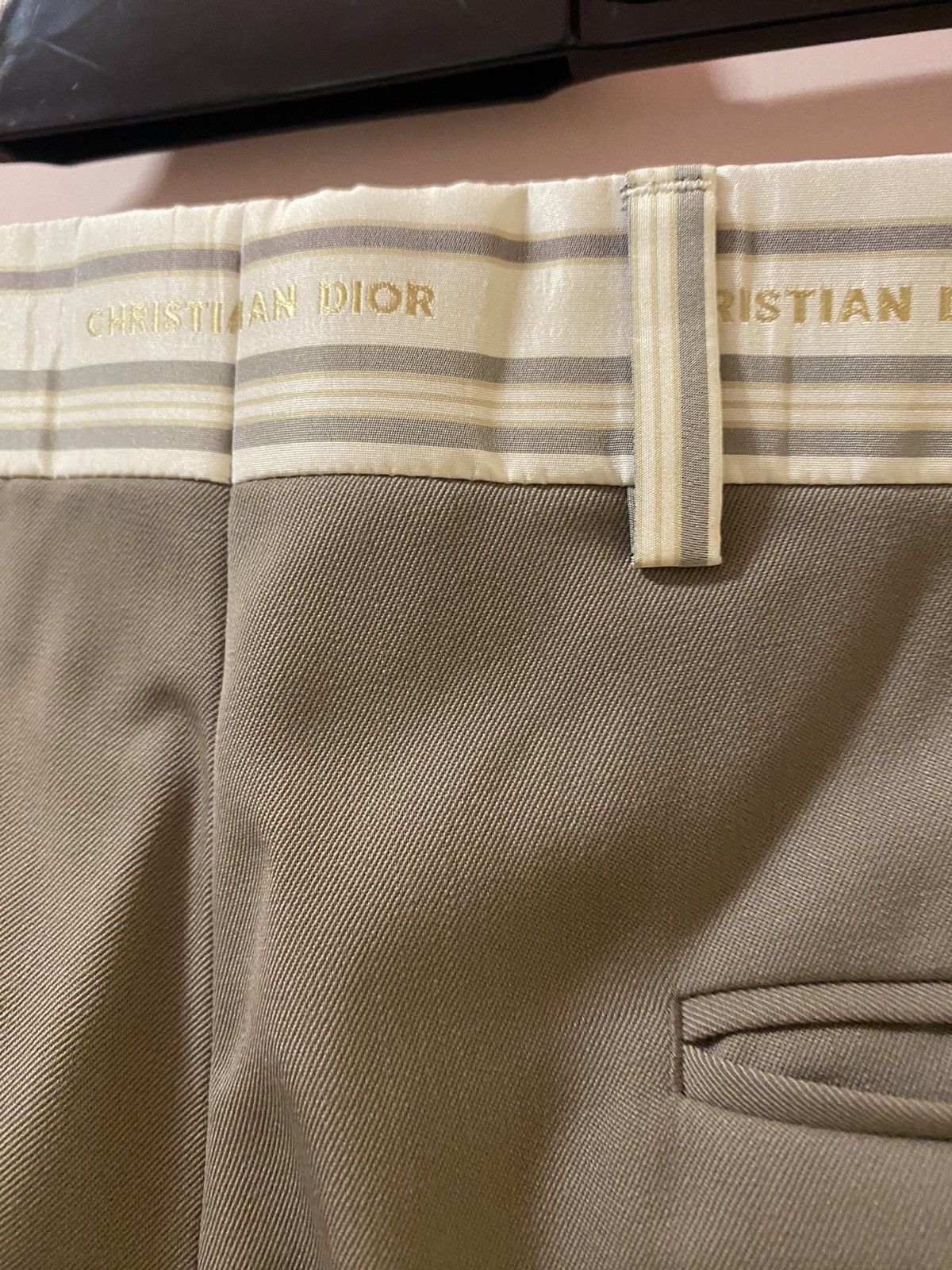 Dior Dior beige wool twill suit 46 Size 46R - 10 Thumbnail