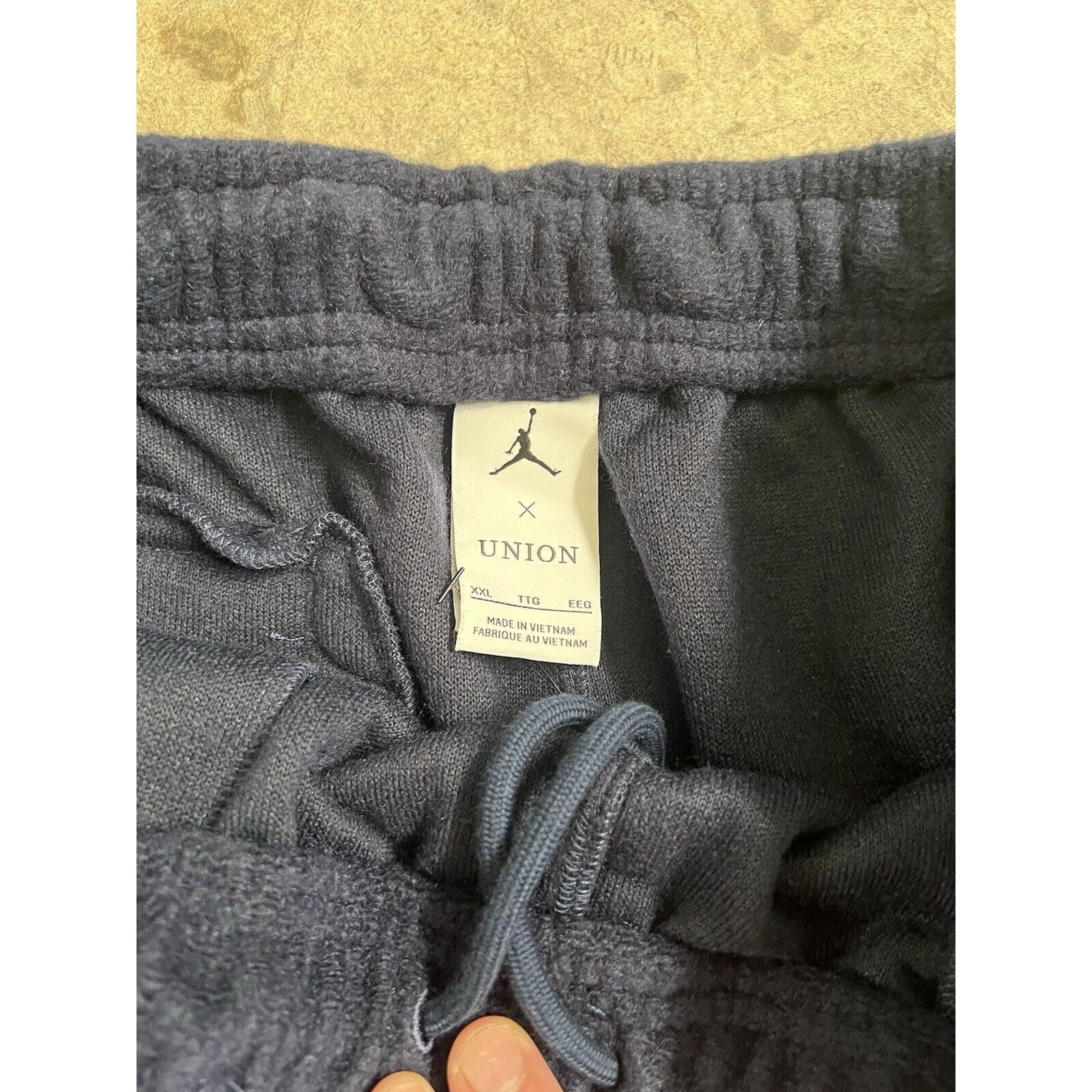 Nike Nike Air Jordan x Union Fleece Pants Navy Blue XXL Size US 36 / EU 52 - 6 Thumbnail