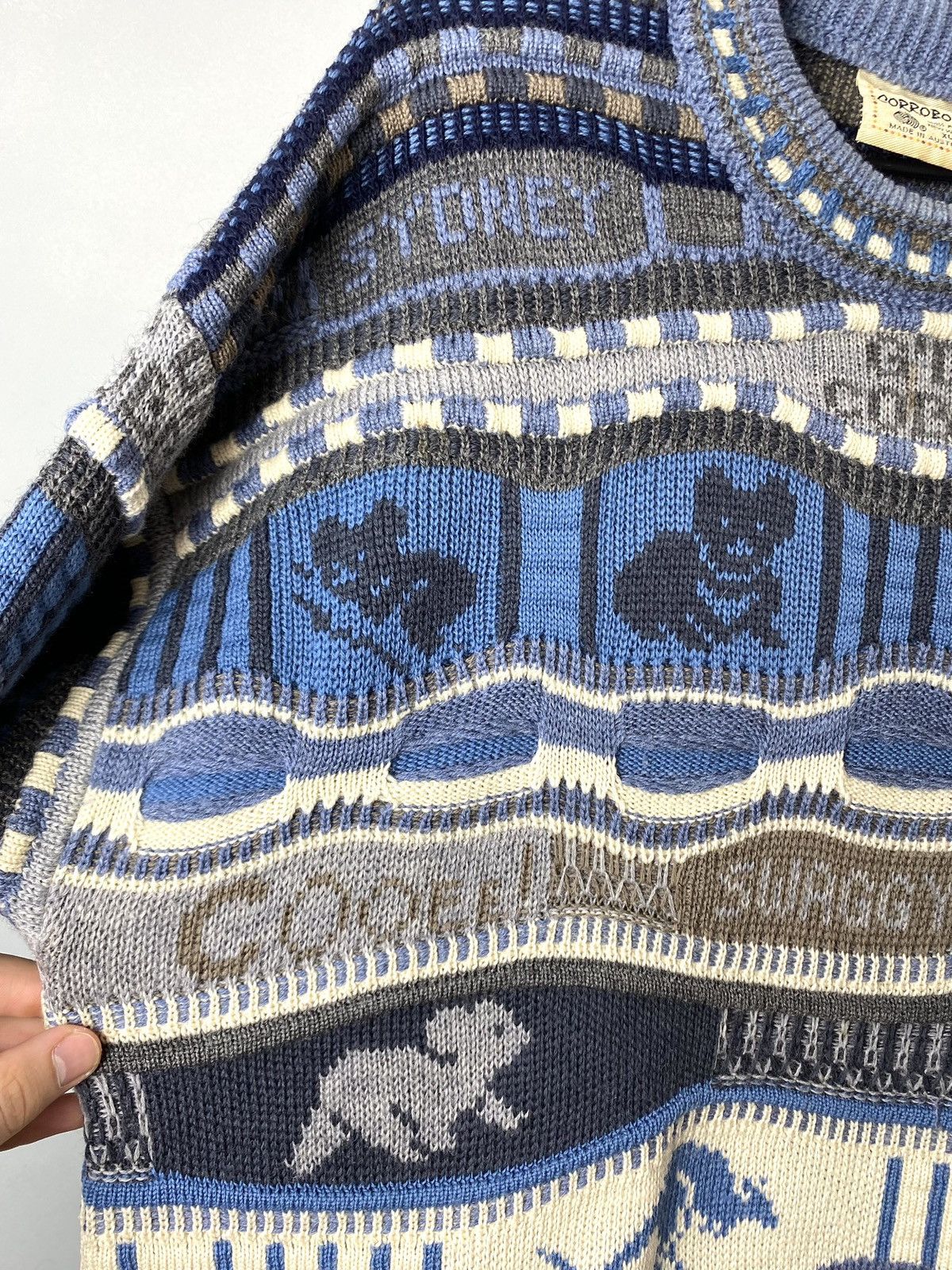 Coogi Rare! Vintage Corroboree Coogi Style Sweater Archive Size US XL / EU 56 / 4 - 8 Thumbnail