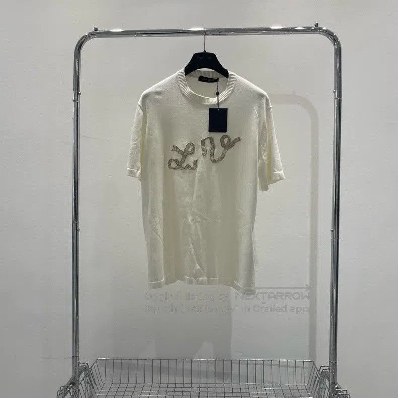 Louis Vuitton Louis Vuitton SS25 ribbon knit short sleeves Size US XXL / EU 58 / 5 - 2 Thumbnail