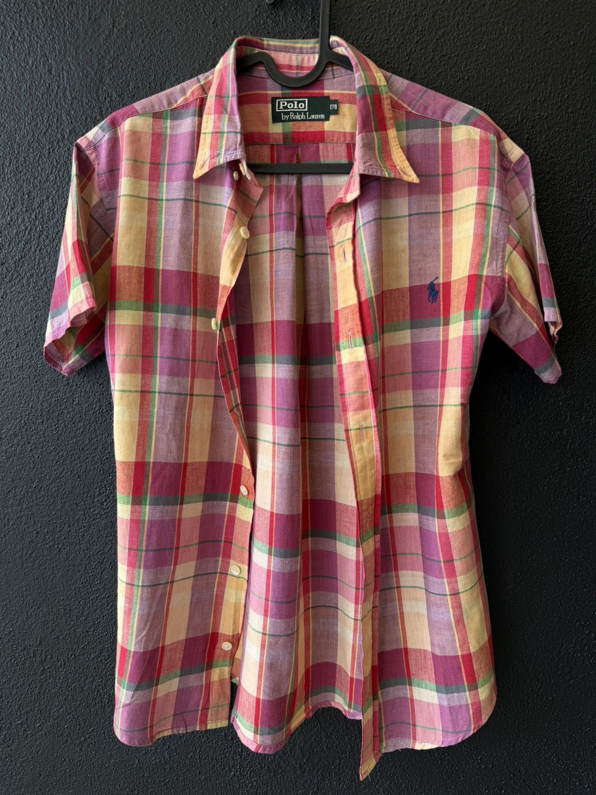 Polo Ralph Lauren Vintage Polo Ralph Lauren Short Sleeve Plaid Button Down Size US XS / EU 42 / 0 - 2 Thumbnail