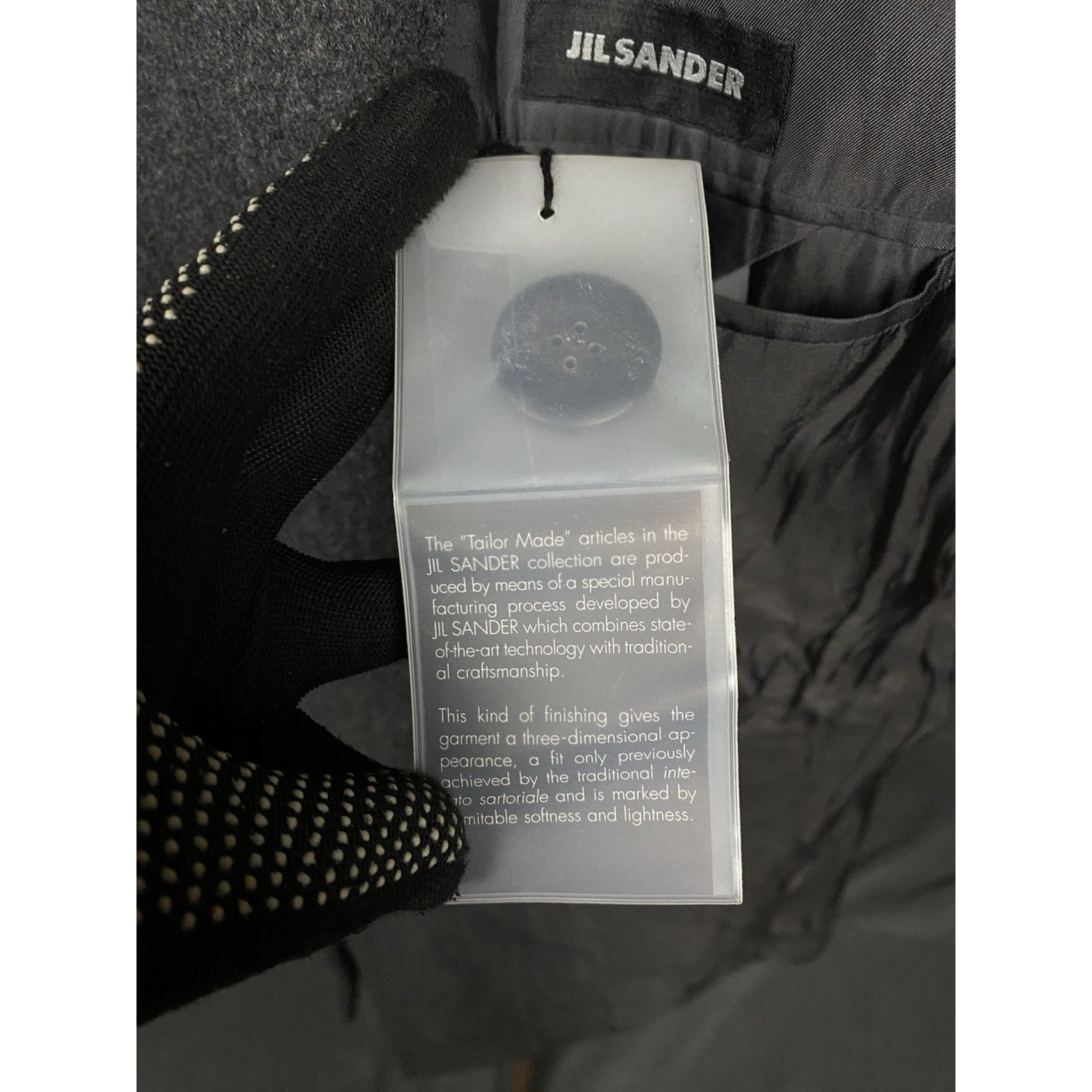 Jil Sander MINT! Jil Sander Tailored Men's Gray Wool Long OverCoat Size Size US L / EU 52-54 / 3 - 13 Thumbnail