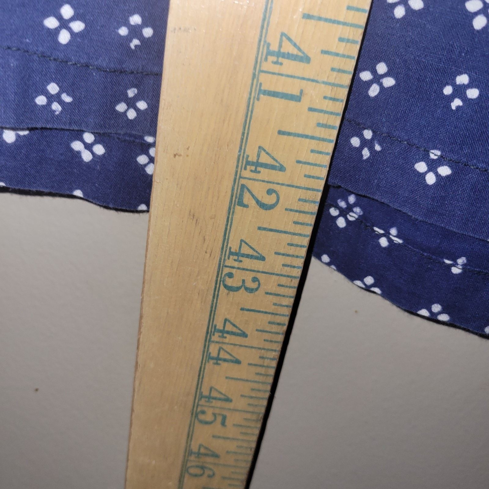& Other Stories Vtg Passports Pier One Blue 100% Cotton Maxi Dress Medium Size M / US 6-8 / IT 42-44 - 2 Thumbnail