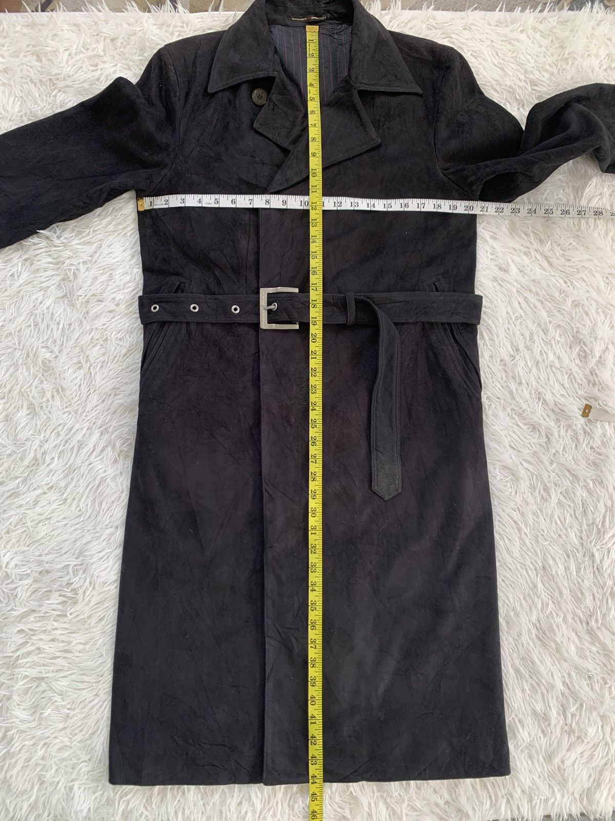 Gaultier Homme Objet Vtg JPG Gaultier Homme Objet Long Coat Belted Size US M / EU 48-50 / 2 - 15 Thumbnail