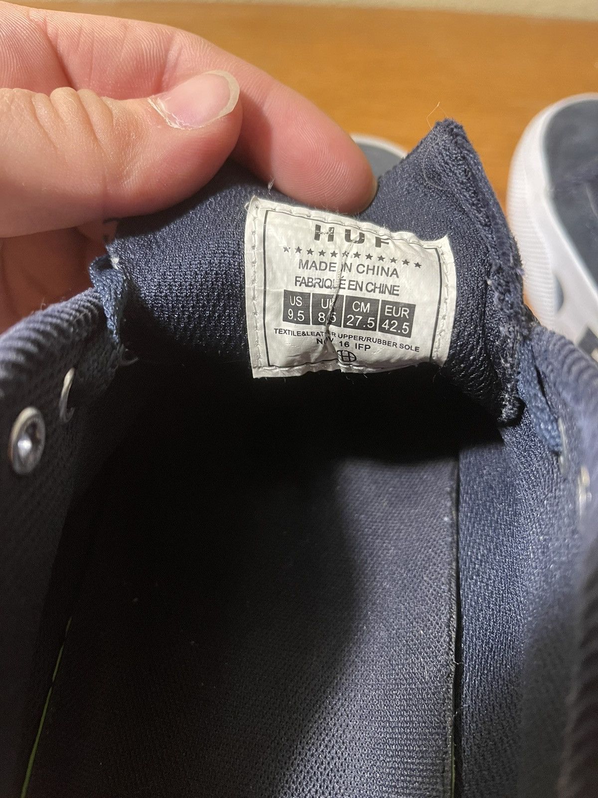 Huf Huf x FTP low top sneakers Size US 9.5 / EU 42-43 - 7 Thumbnail
