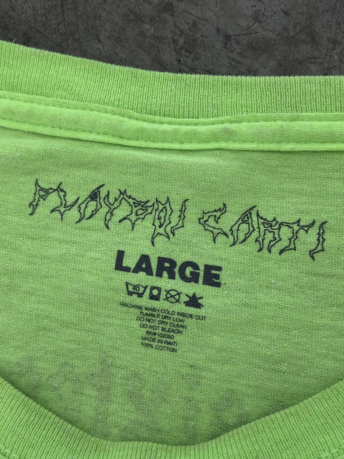 Playboi Carti Playboi carti neon tour die lit skeleton tee neon V1 Size US L / EU 52-54 / 3 - 5 Thumbnail
