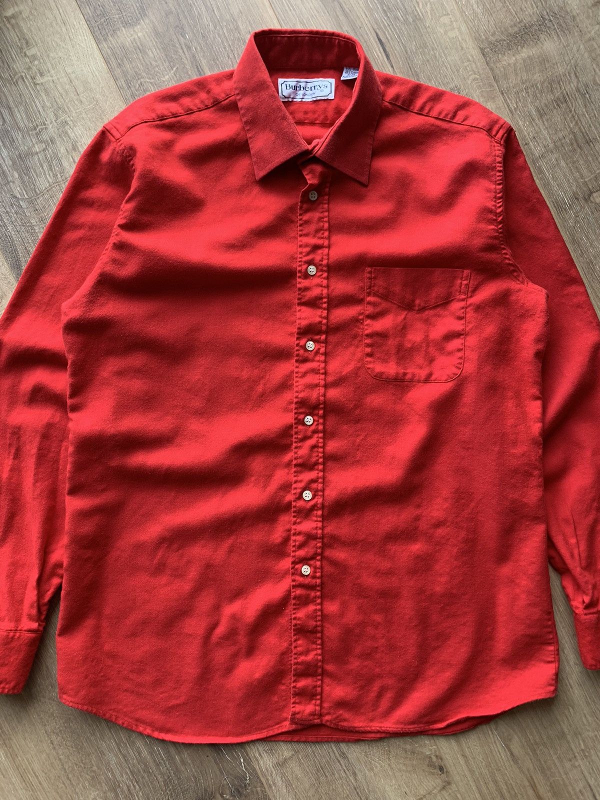 Burberry Vintage Burberrys shirt Size US M / EU 48-50 / 2 - 3 Thumbnail