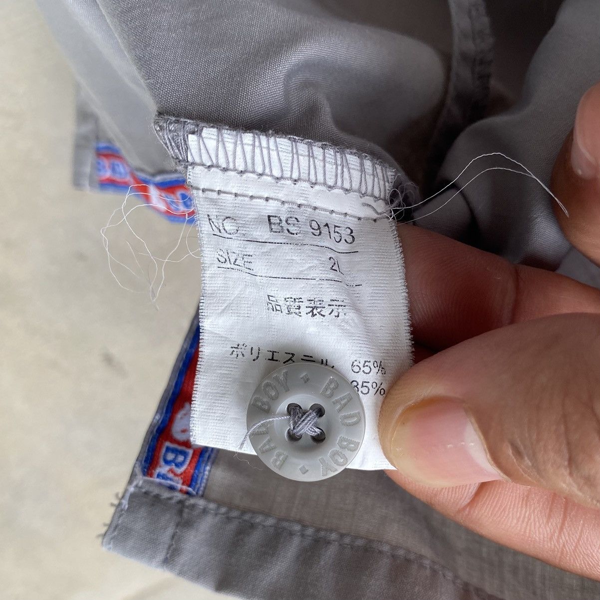 Other Vintage Y2K Bad Boy California Workwear Shirt XL+ Size US XXL / EU 58 / 5 - 8 Thumbnail