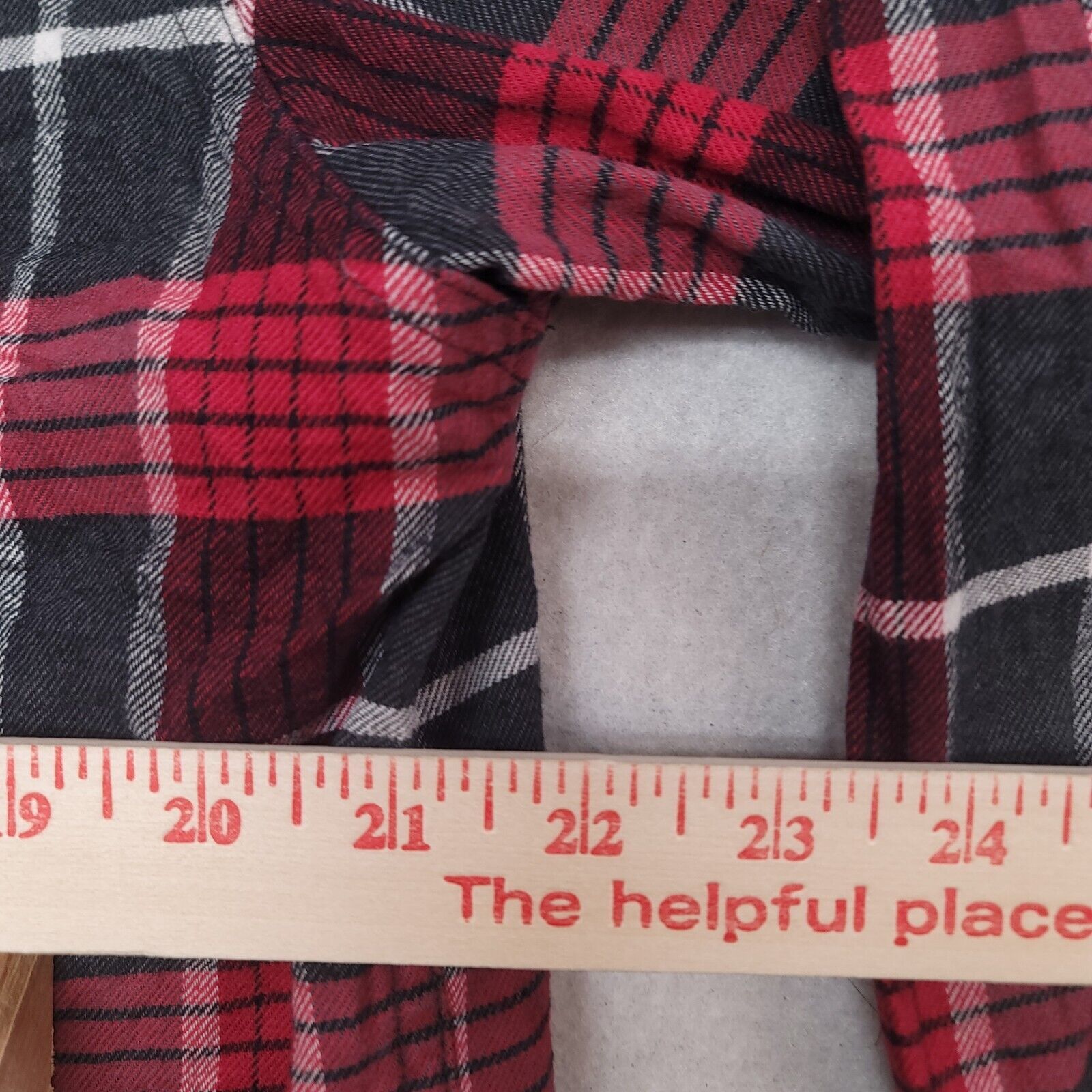 Weatherproof Weatherproof Tartan Flannel Shirt Mens Size XL Blue Gray Size US XL / EU 56 / 4 - 8 Thumbnail